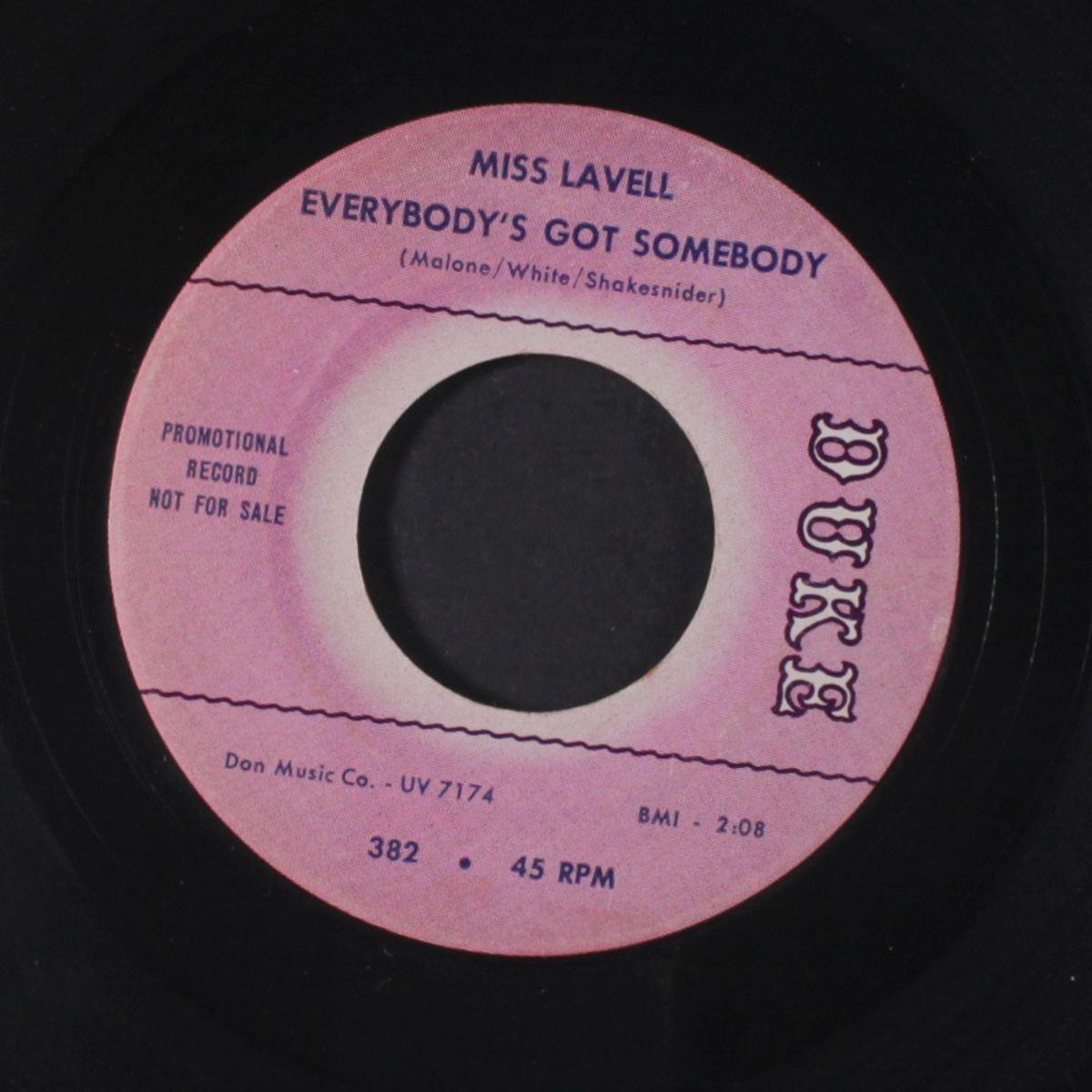everybody's got somebody / the best part of me by MISS LAVELL