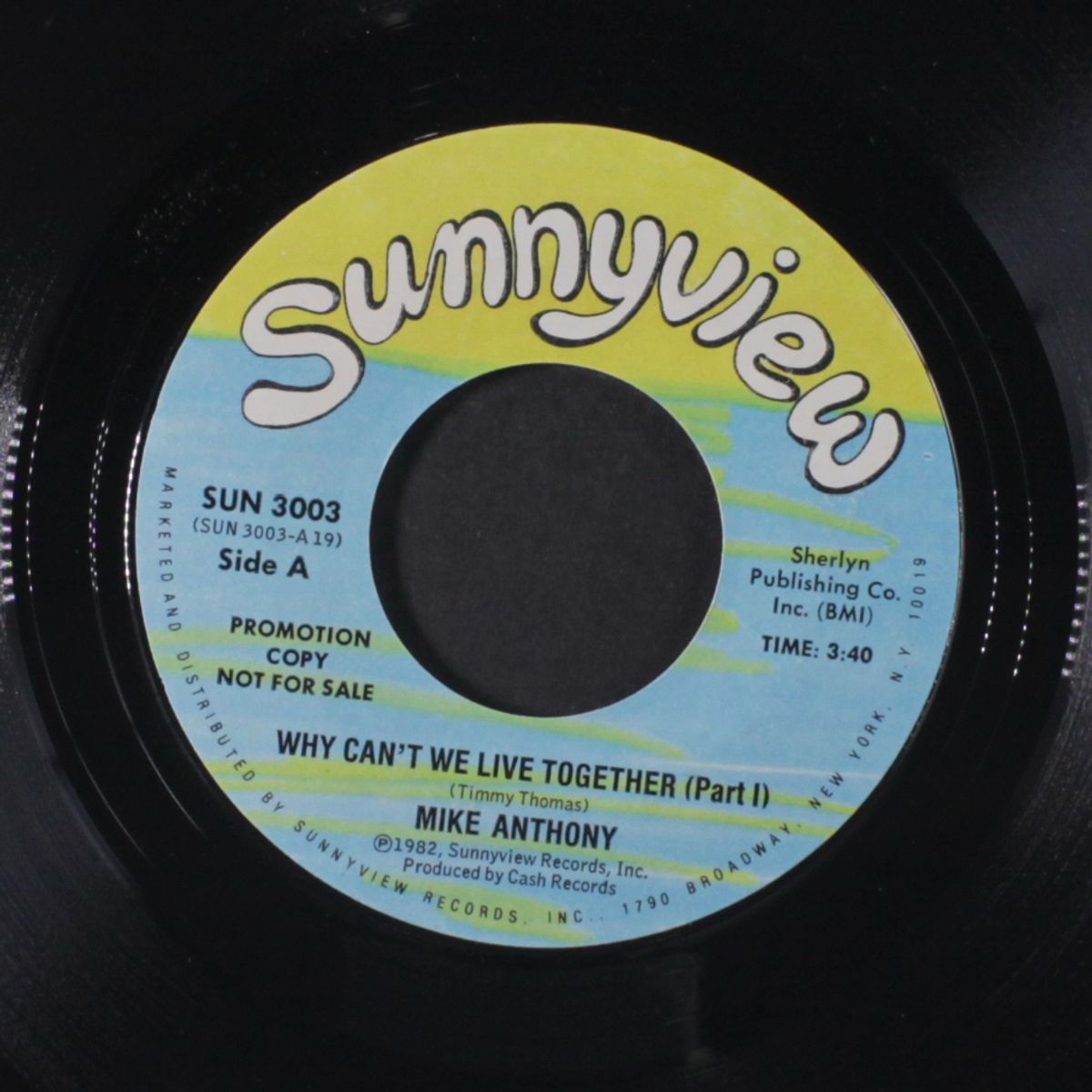 why can't we live together, part 1 / same by MIKE ANTHONY