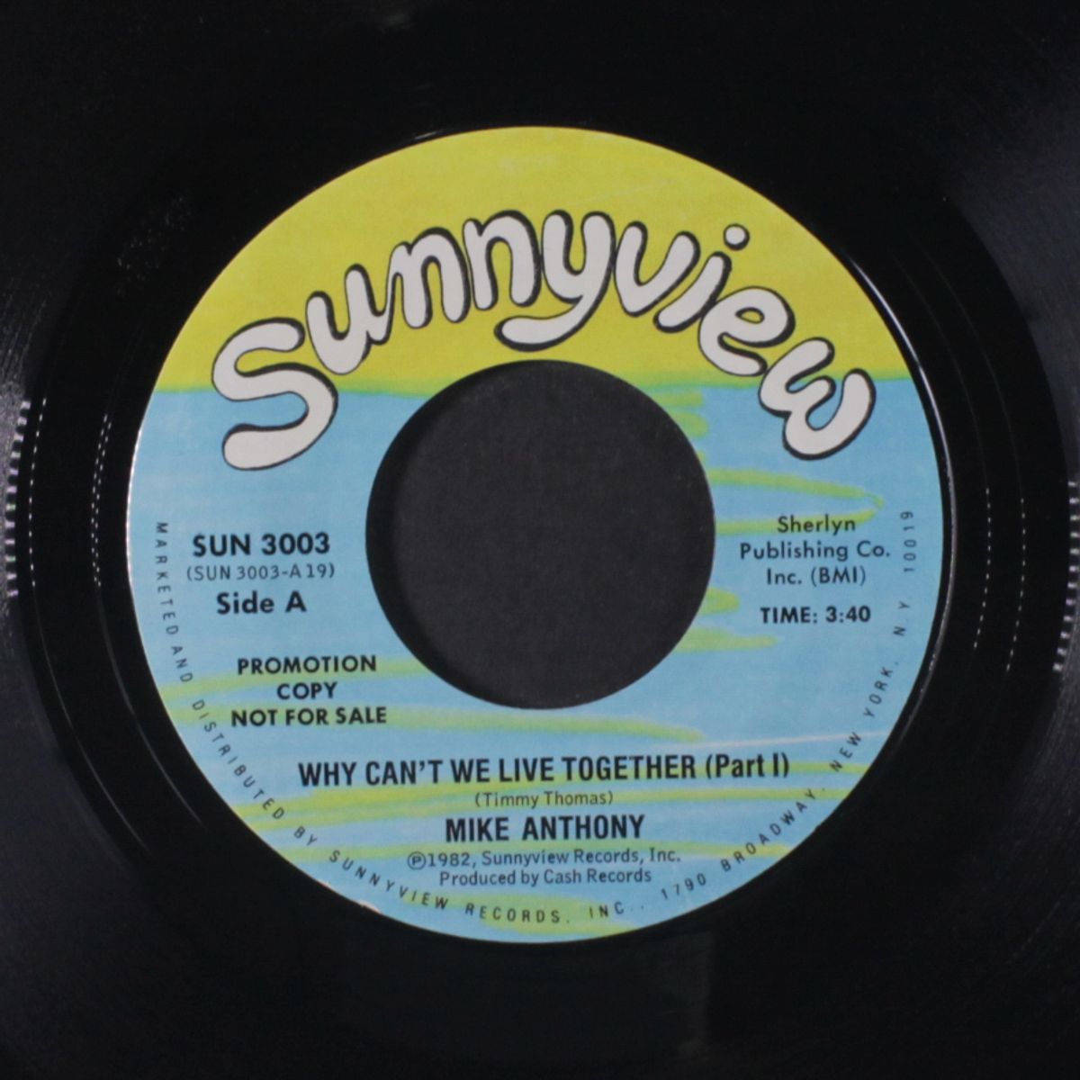 why can't we live together, part 1 / same by MIKE ANTHONY