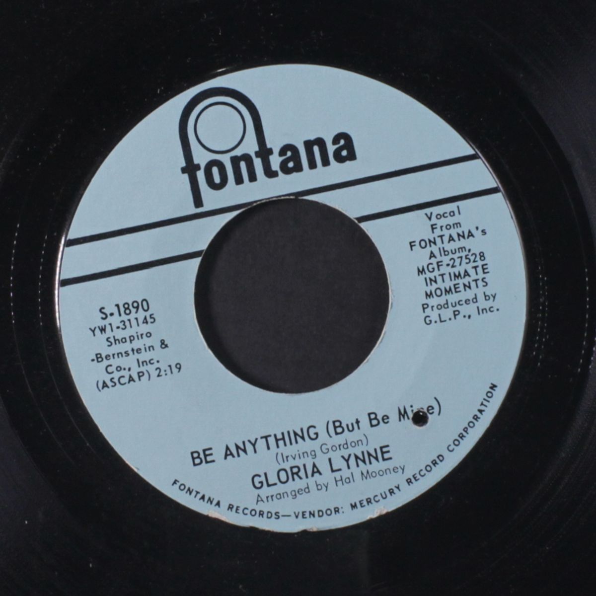 be anything / soul serenade by GLORIA LYNNE