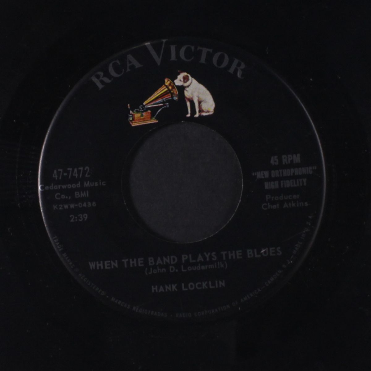 foreign car / when the band plays the blues by HANK LOCKLIN