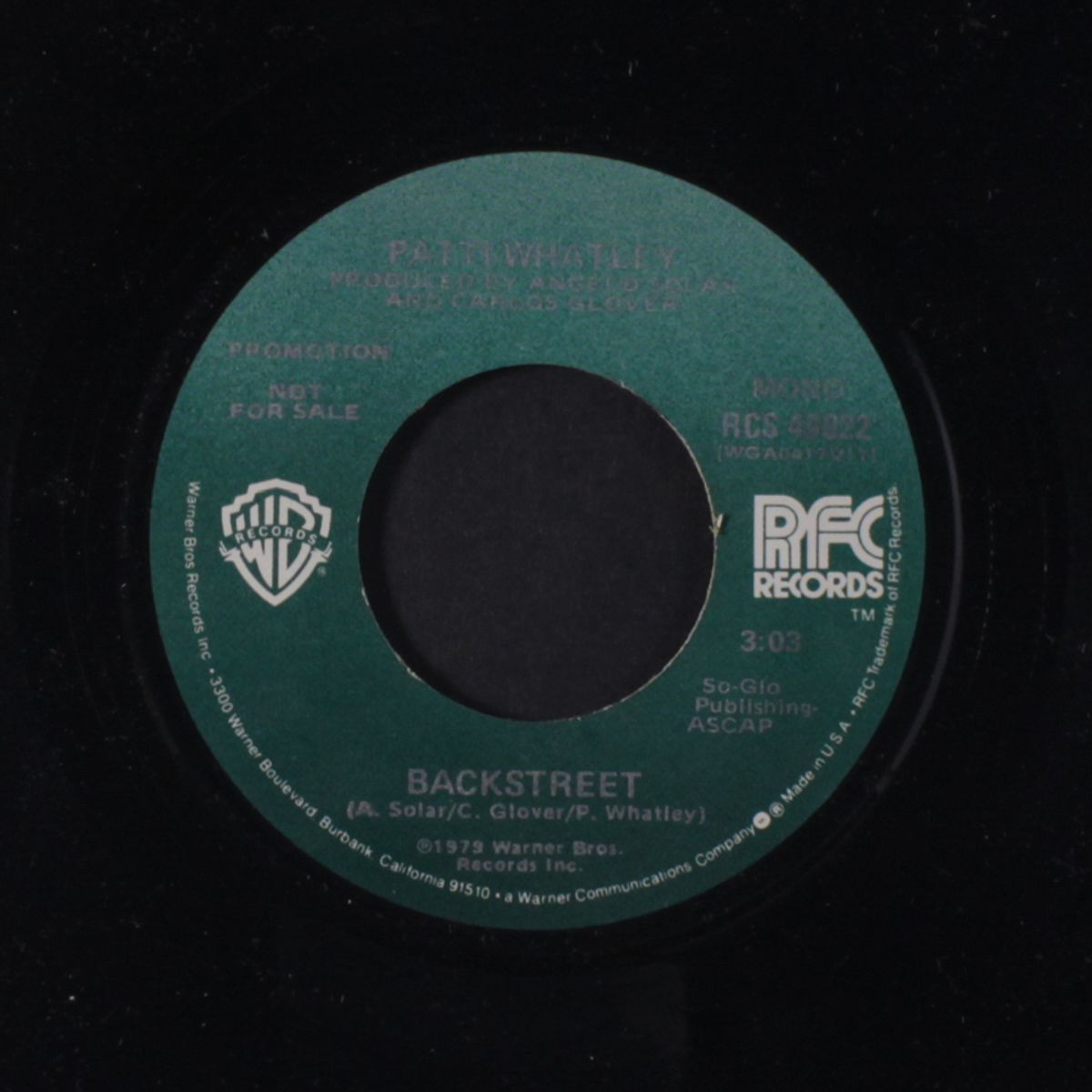 backstreet / mono by PATTI WHATLEY