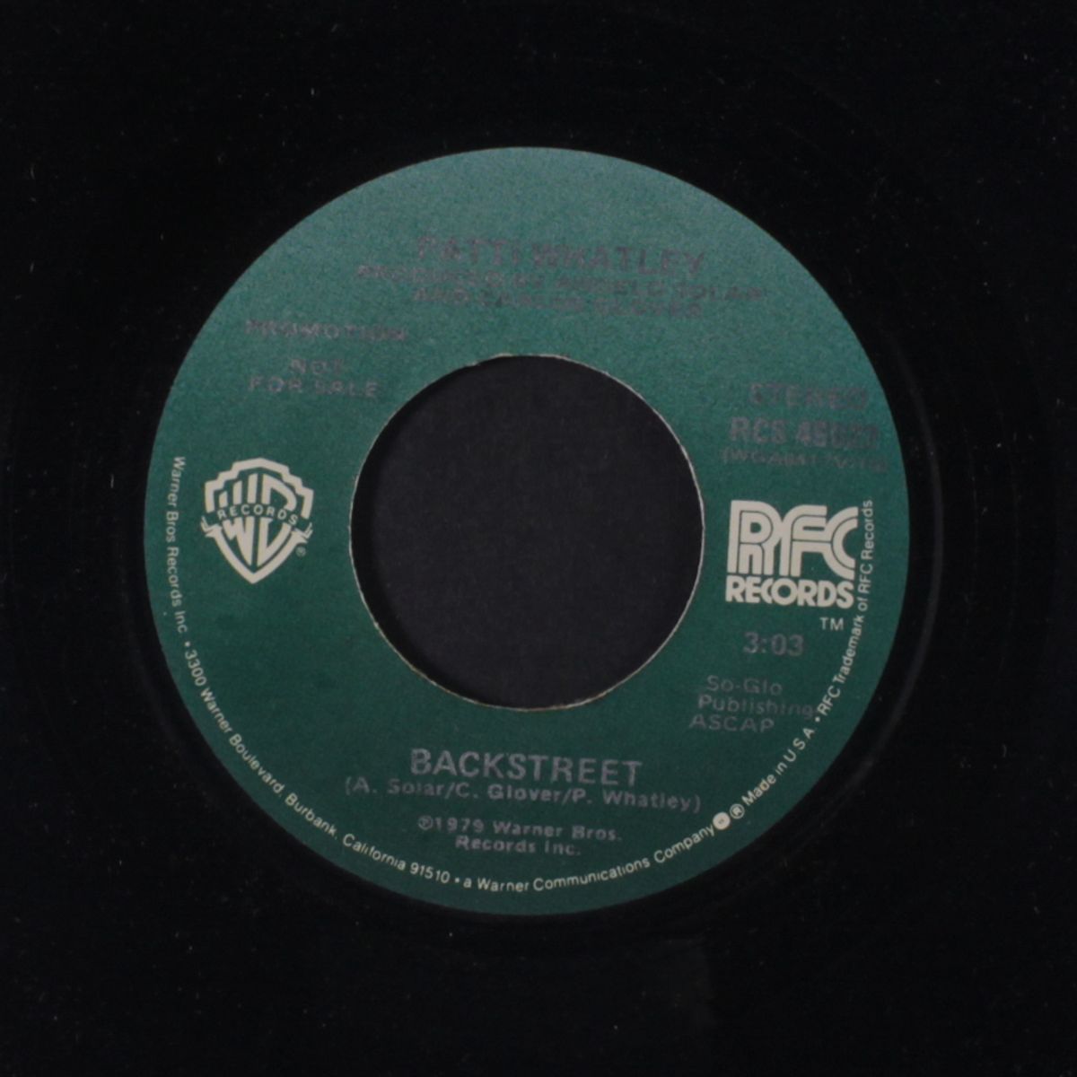 backstreet / mono by PATTI WHATLEY