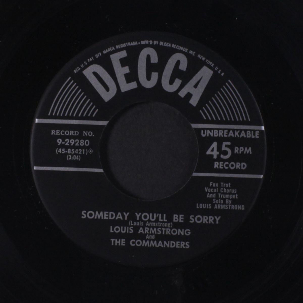 muskrat ramble / someday you'll be sorry by LOUIS ARMSTRONG