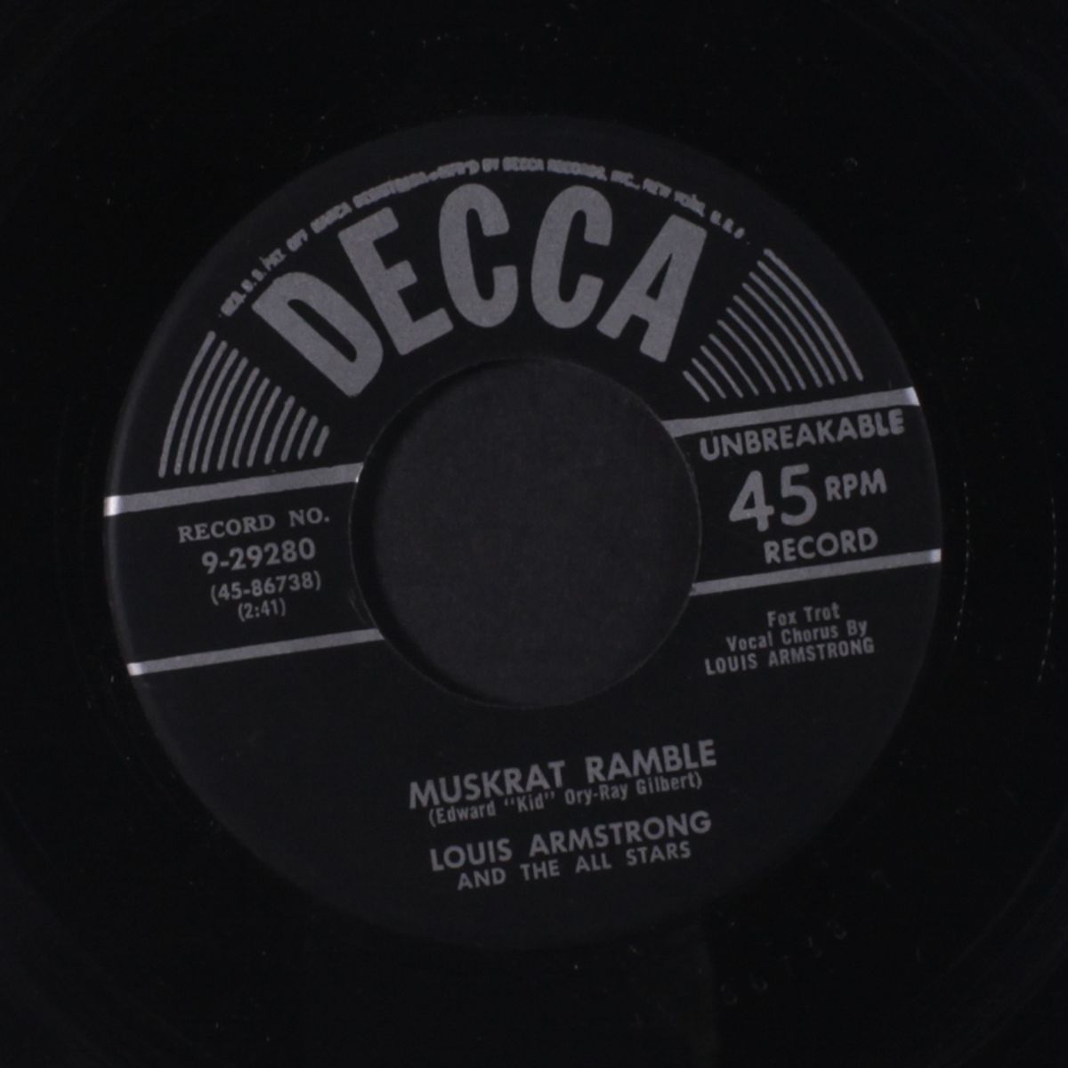 muskrat ramble / someday you'll be sorry by LOUIS ARMSTRONG