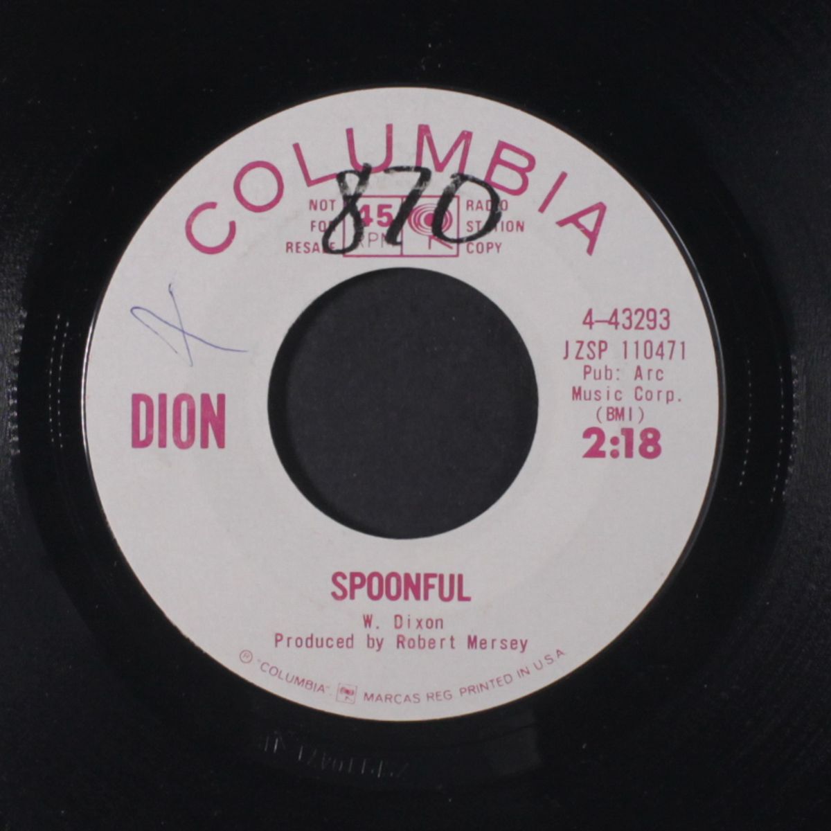 spoonful / kickin' child by DION