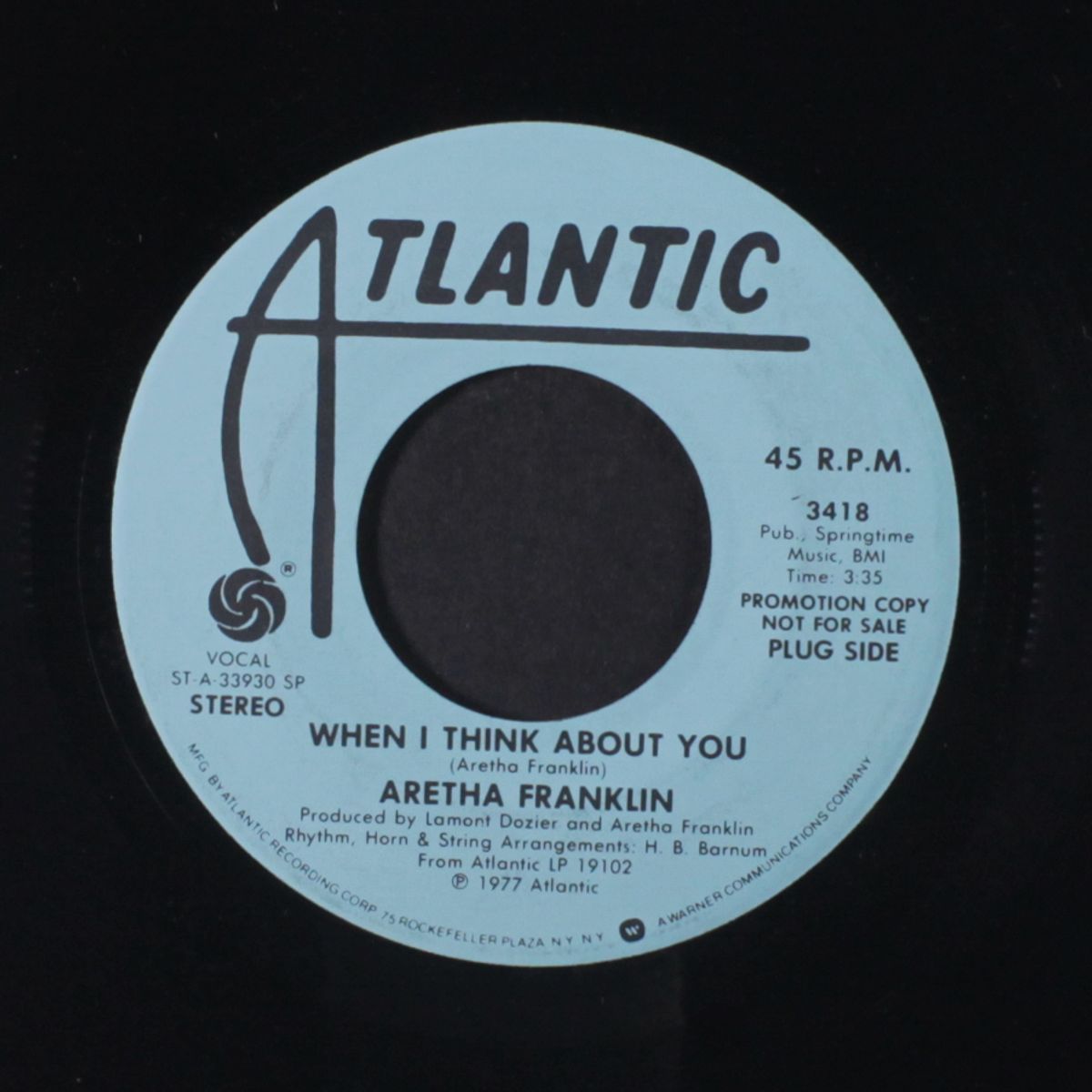 when i think about you / touch me up by ARETHA FRANKLIN