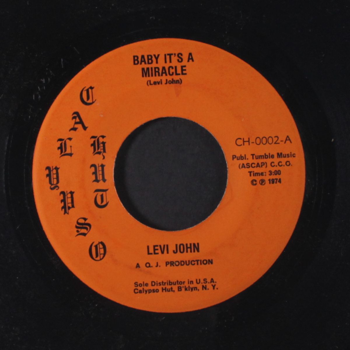 love love / baby it's a miracle by LEVI JOHN