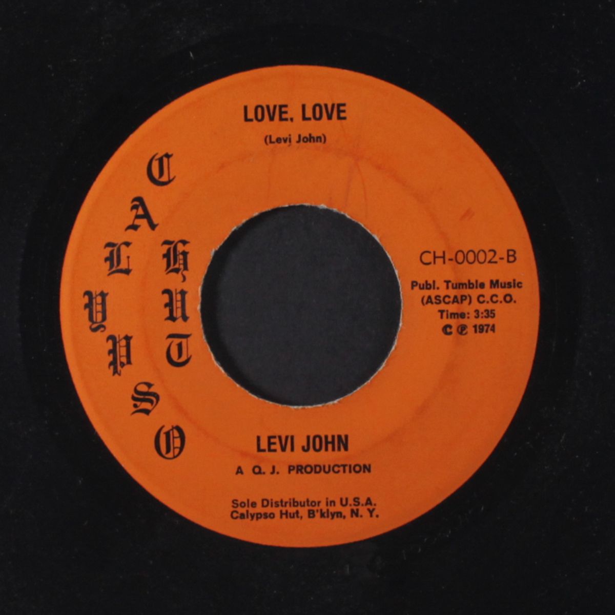 love love / baby it's a miracle by LEVI JOHN