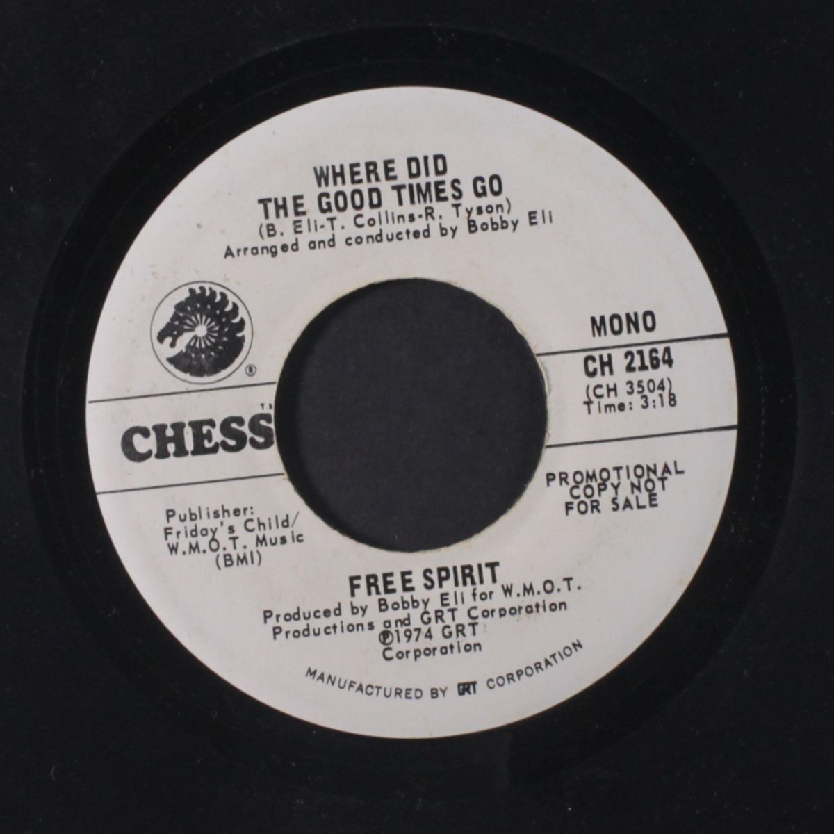 where did the good times go / mono by FREE SPIRIT