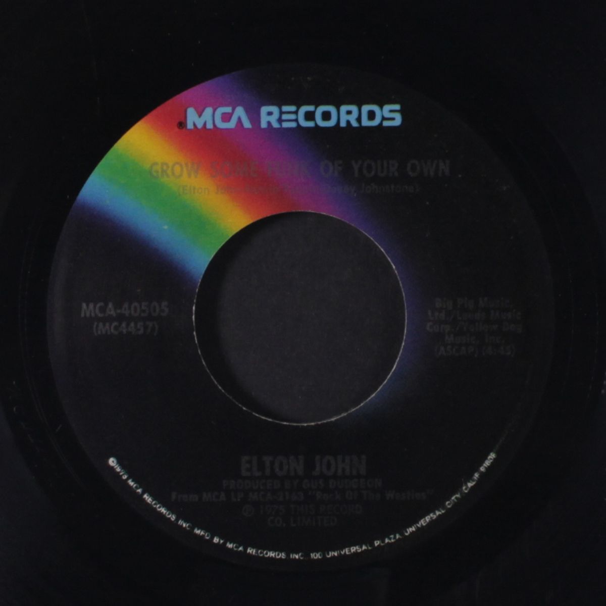 grow some funk of your own / i feel like a bullet by ELTON JOHN