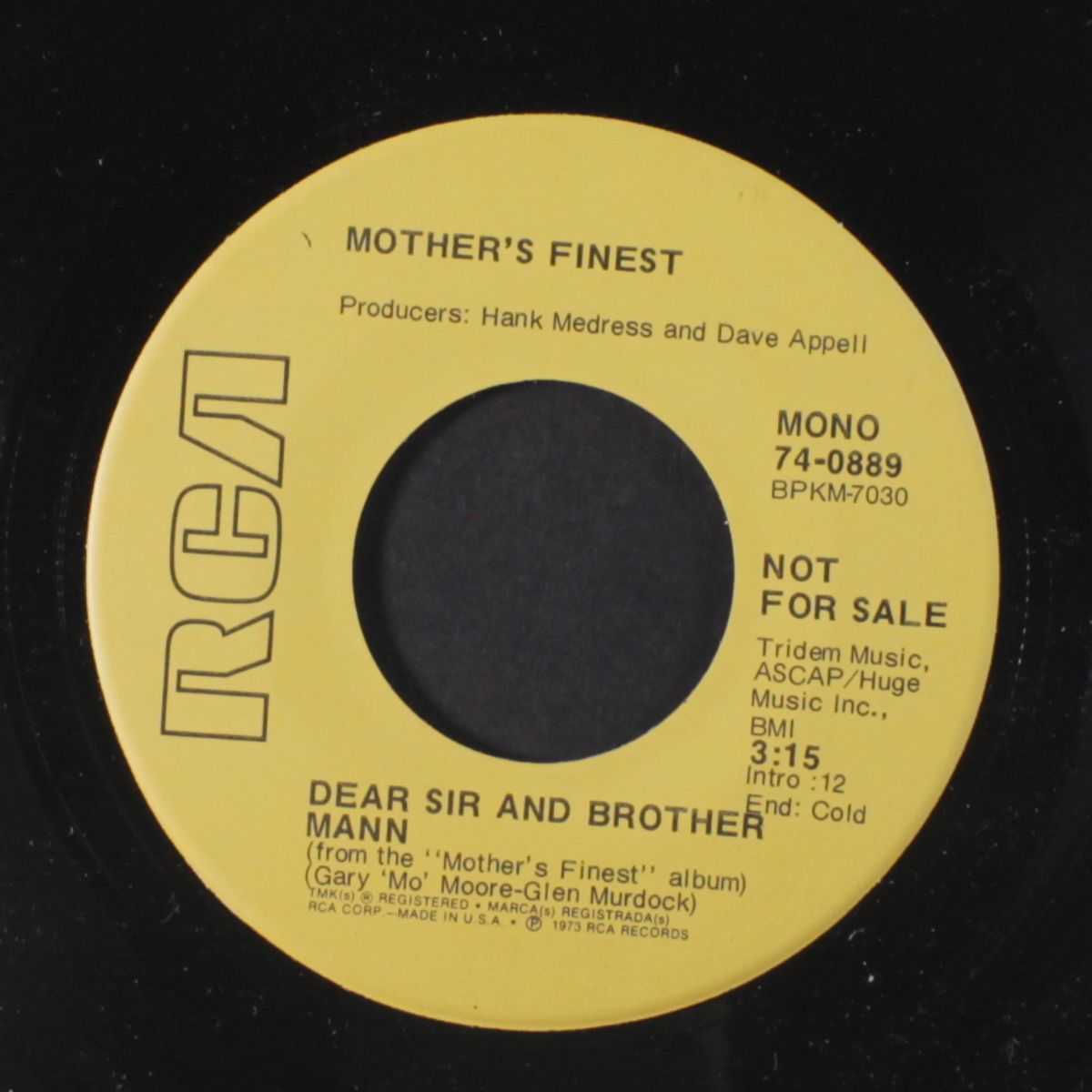 dear sir and brother mann / you move me by MOTHER'S FINEST