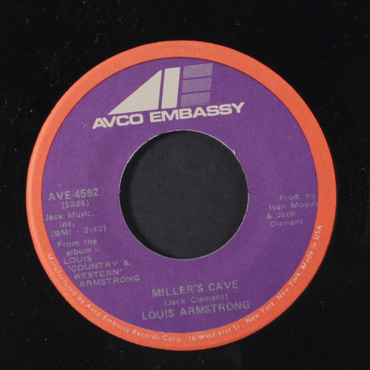 you can have her / miller's cave by LOUIS ARMSTRONG