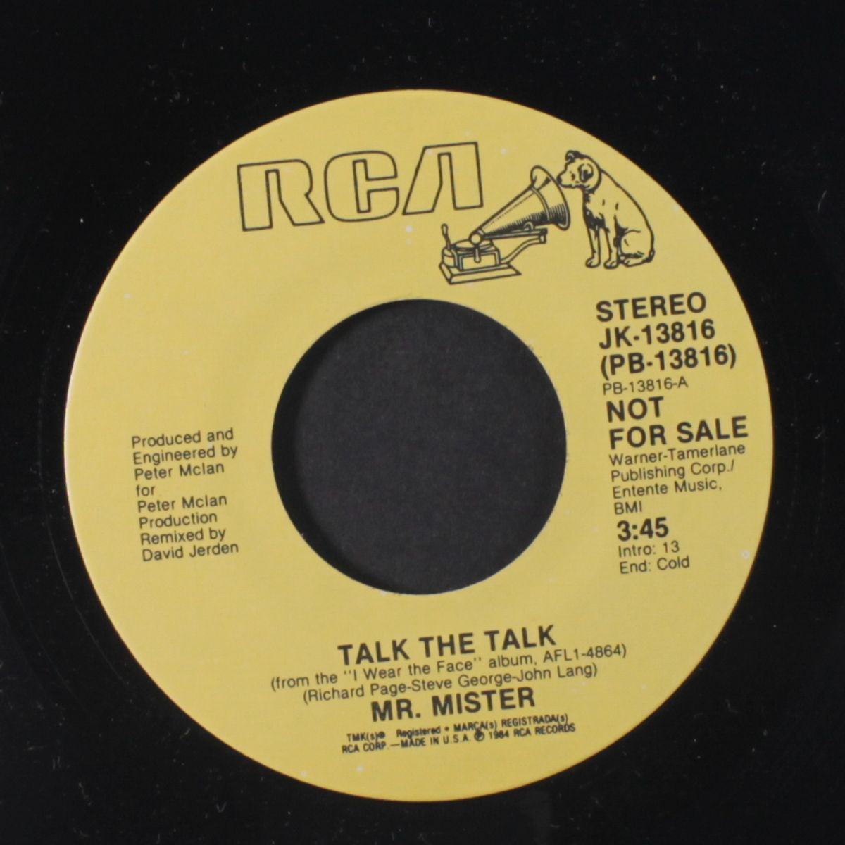 talk the talk / same by MR. MISTER