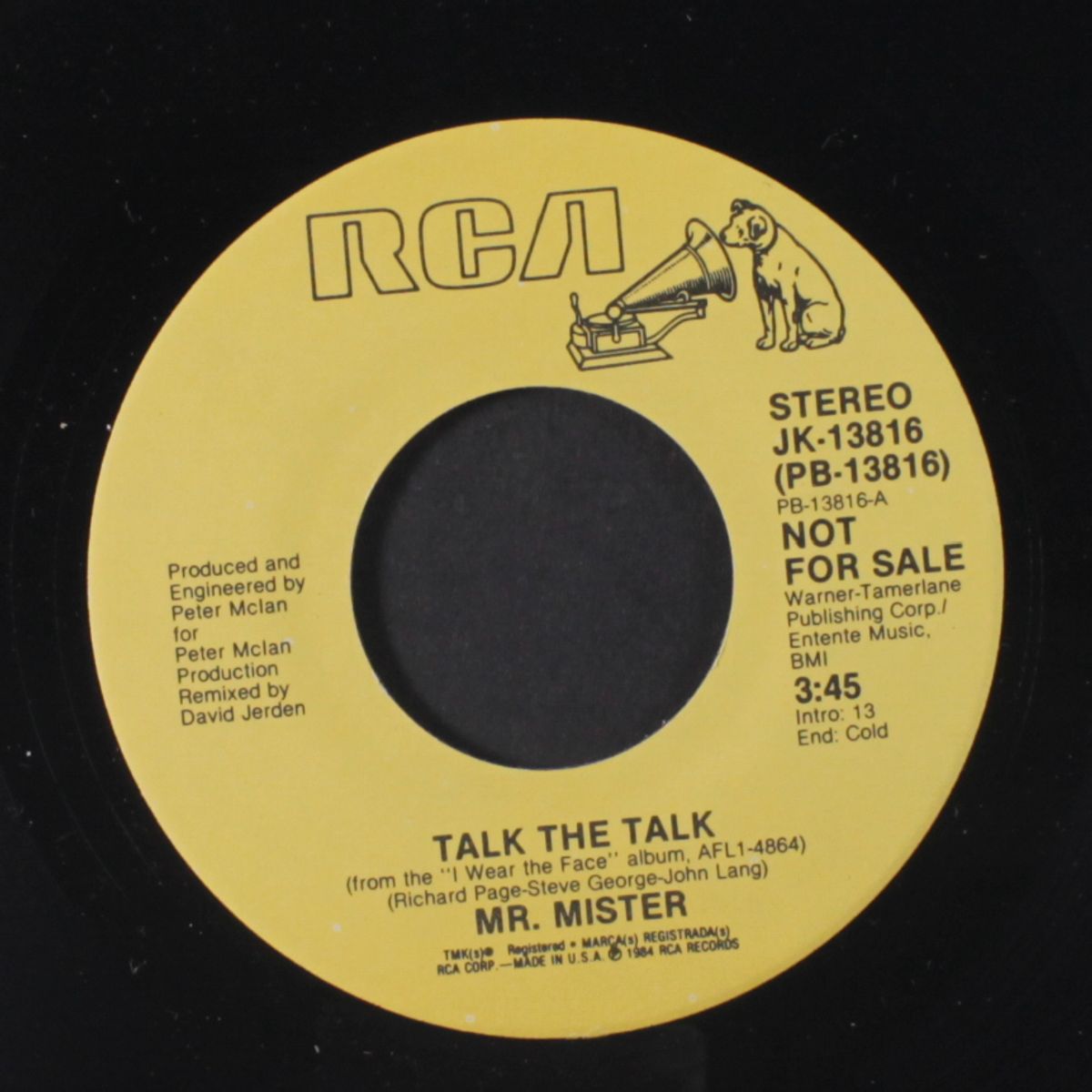 talk the talk / same by MR. MISTER