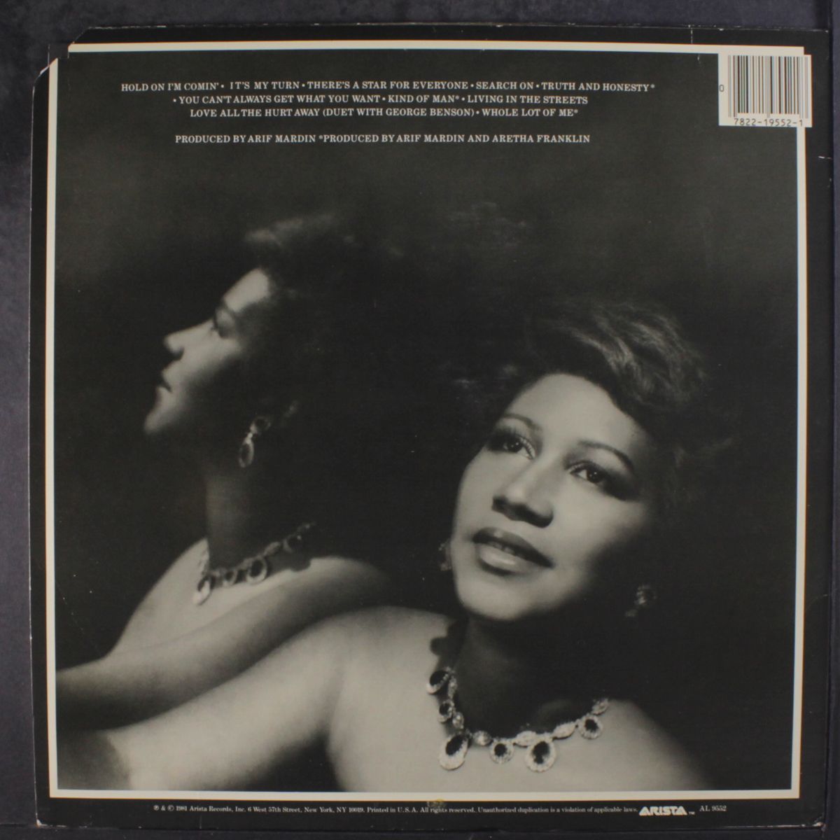 love all the hurt away by ARETHA FRANKLIN