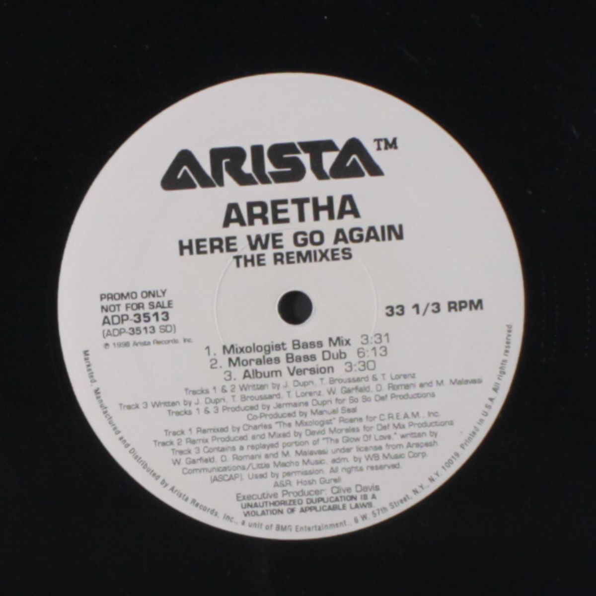 here we go again remixes by ARETHA FRANKLIN