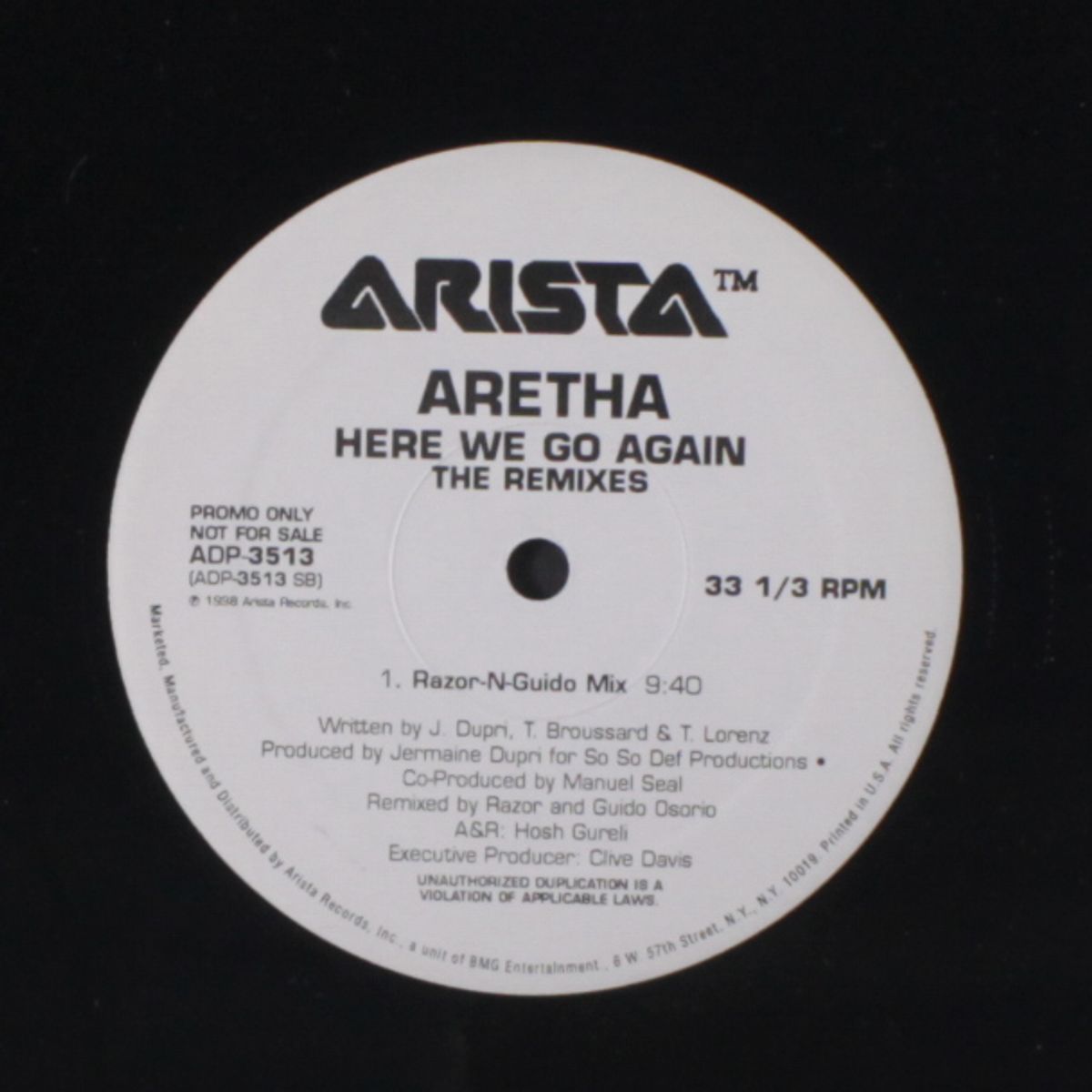 here we go again remixes by ARETHA FRANKLIN