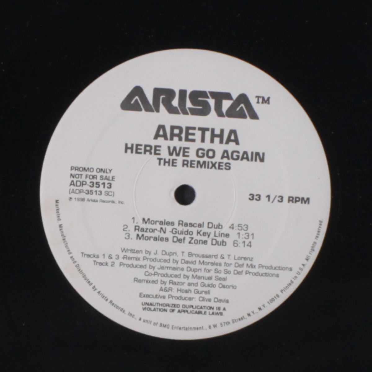 here we go again remixes by ARETHA FRANKLIN