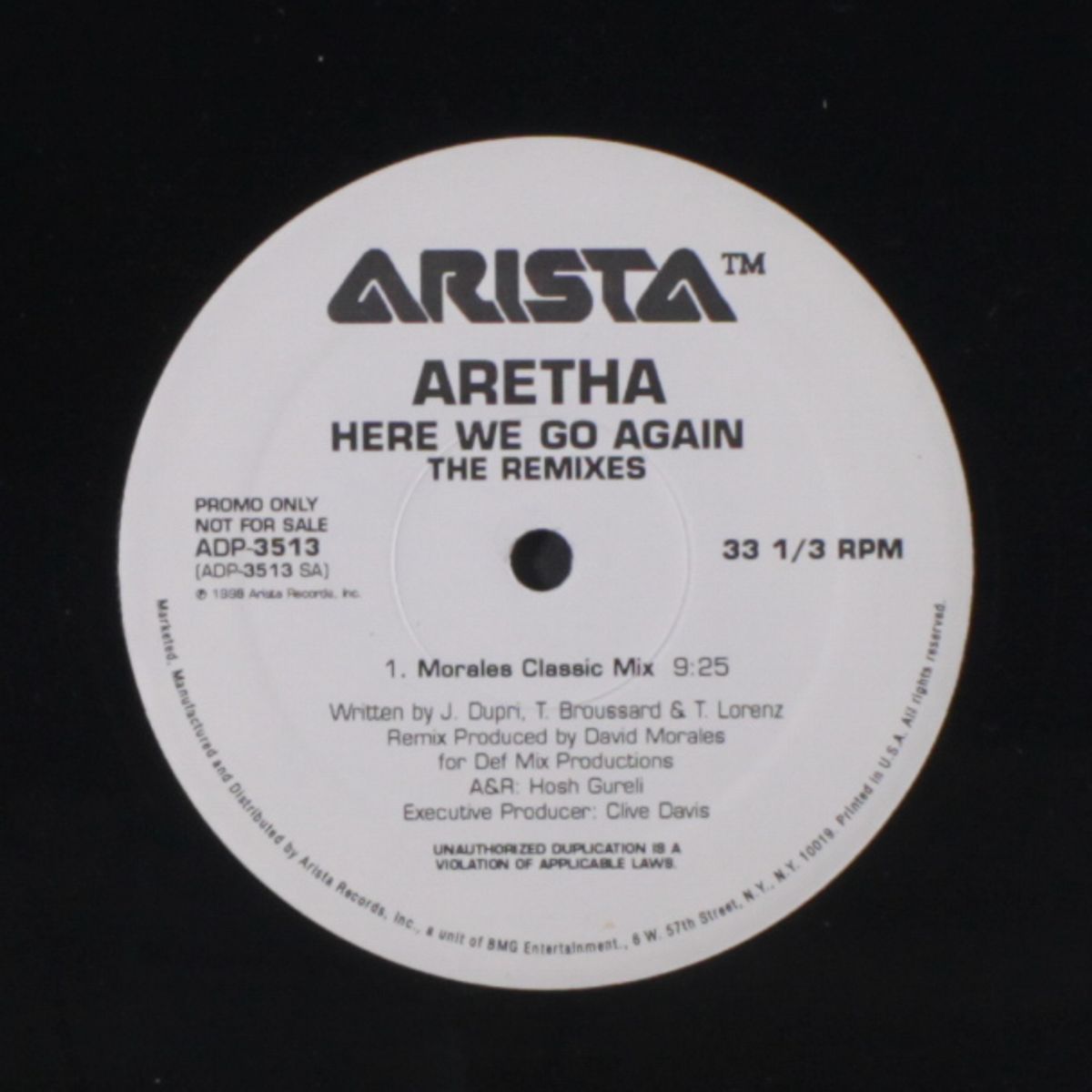 here we go again remixes by ARETHA FRANKLIN