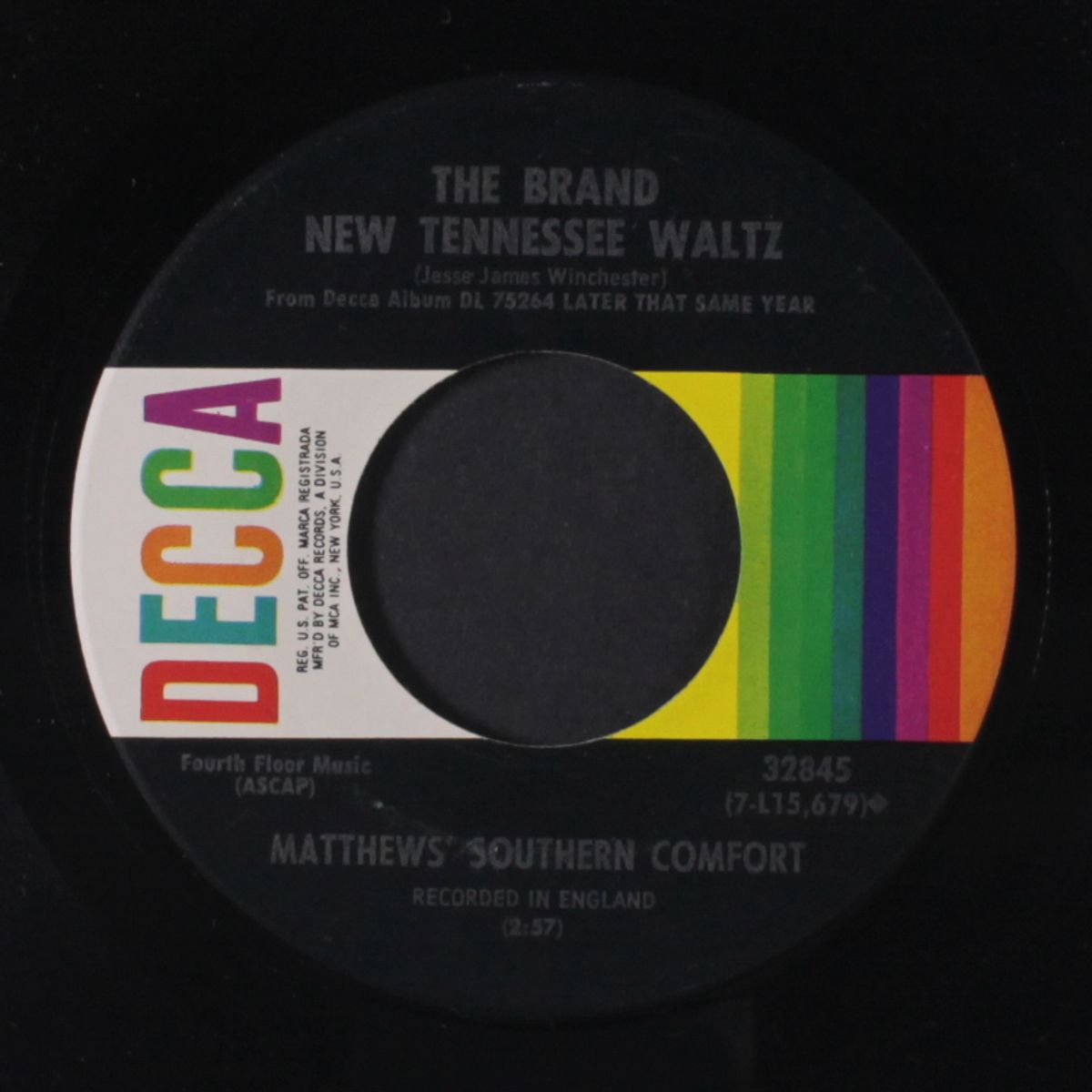 mare, take me home / the brand new tennessee waltz by MATTHEWS' SOUTHERN COMFORT