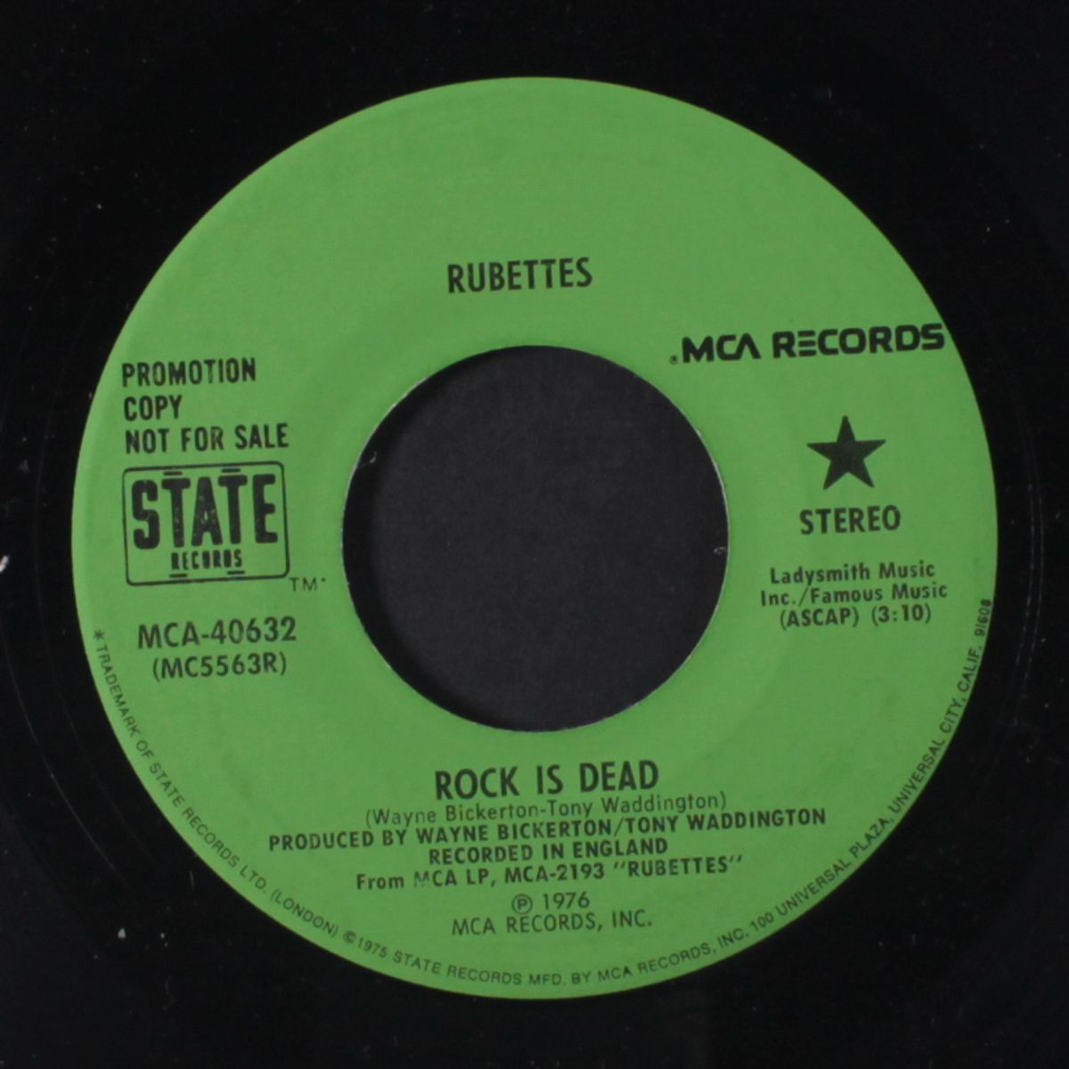 rock is dead / same by RUBETTES