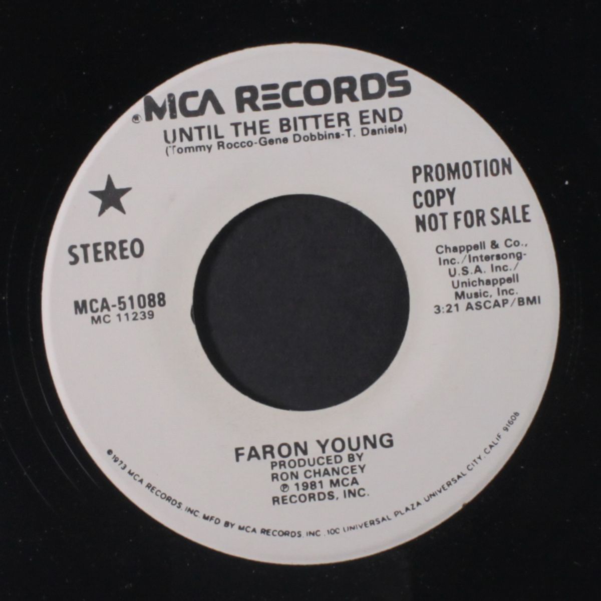 until the bitter end / same by FARON YOUNG