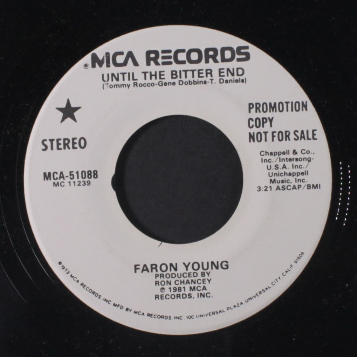 until the bitter end / same by FARON YOUNG