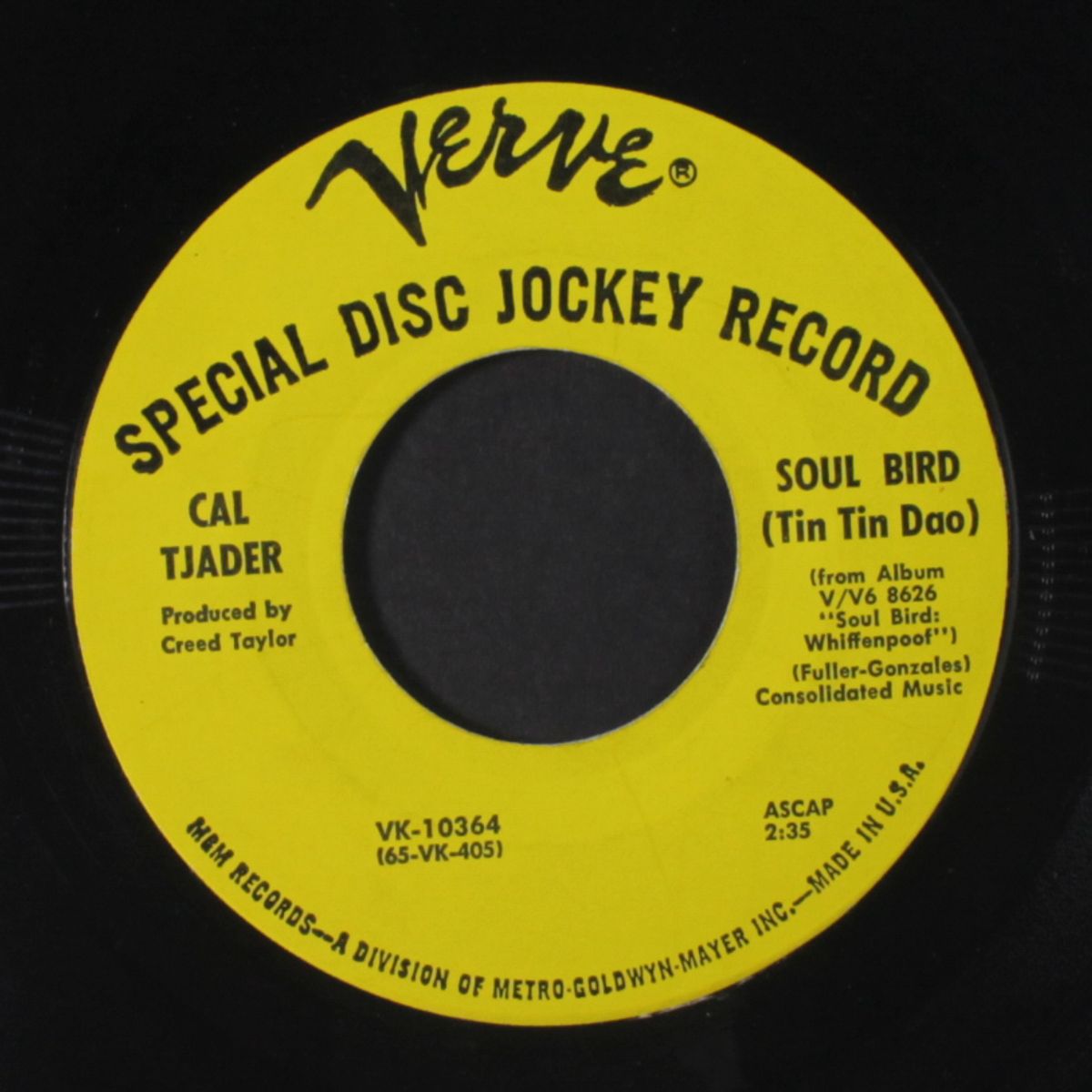 soul bird / the whiffenpoof song by CAL TJADER