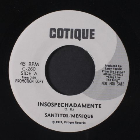SANTITOS - MENIQUE