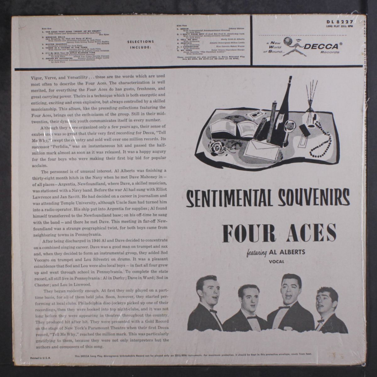 sentimental souvenirs by FOUR ACES