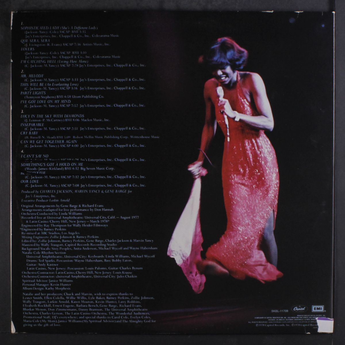 live! by NATALIE COLE