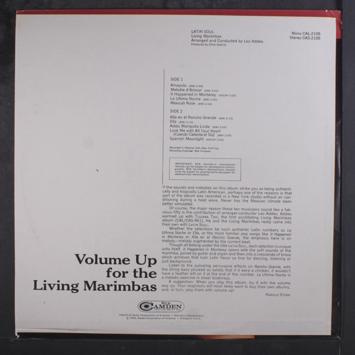 latin soul by LIVING MARIMBAS