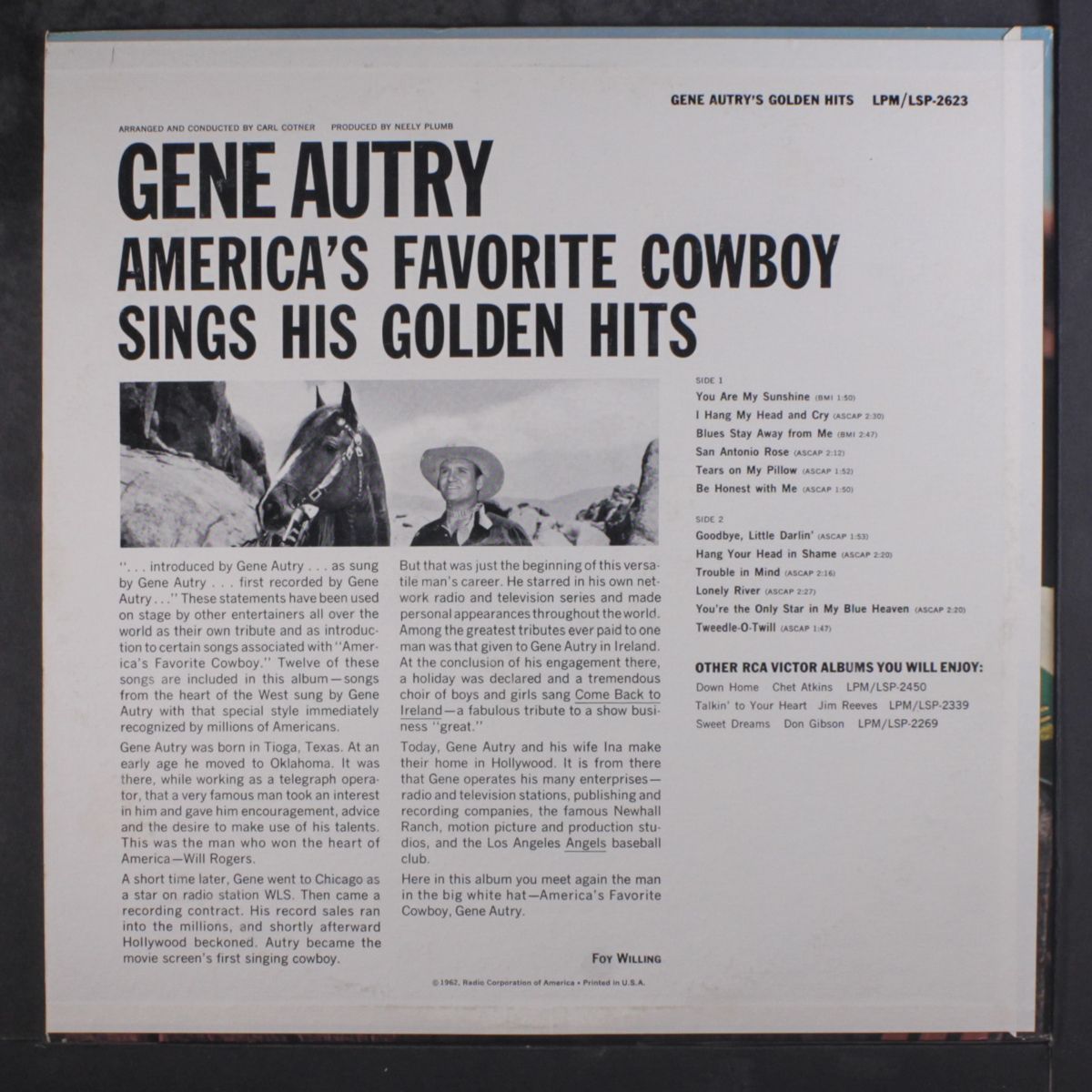 golden hits by GENE AUTRY