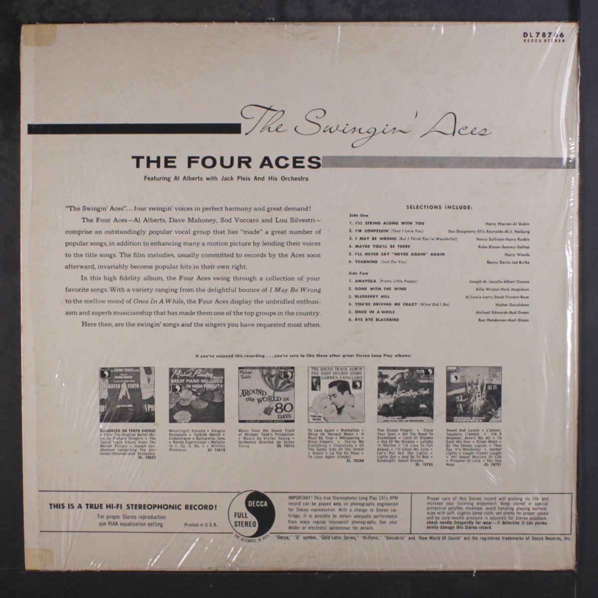 the swingin' aces by FOUR ACES