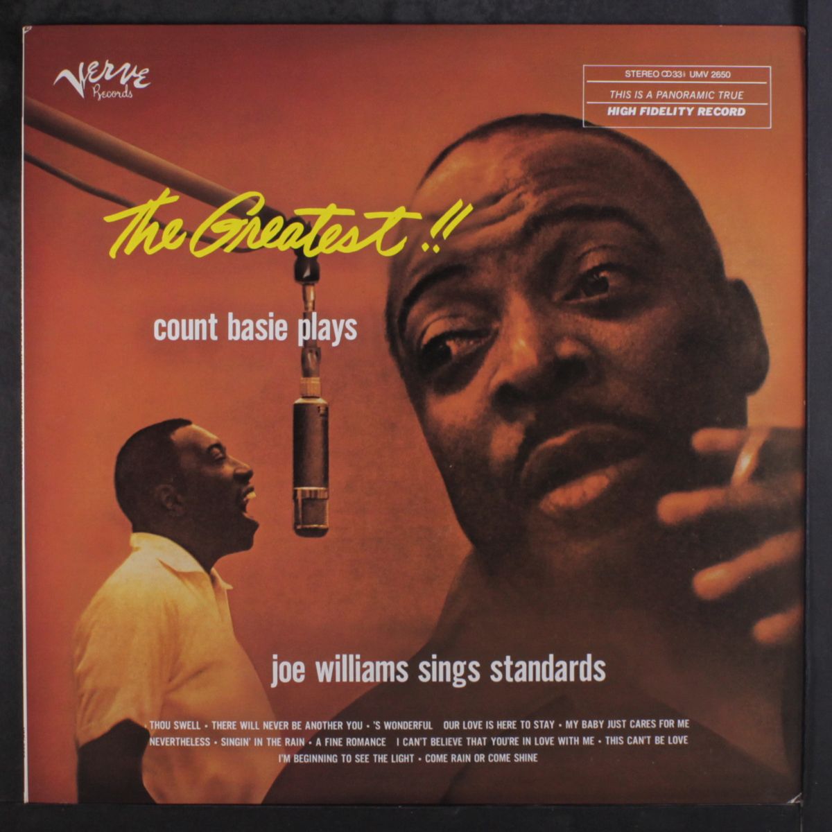 the greatest!! by COUNT BASIE & JOE WILLIAMS