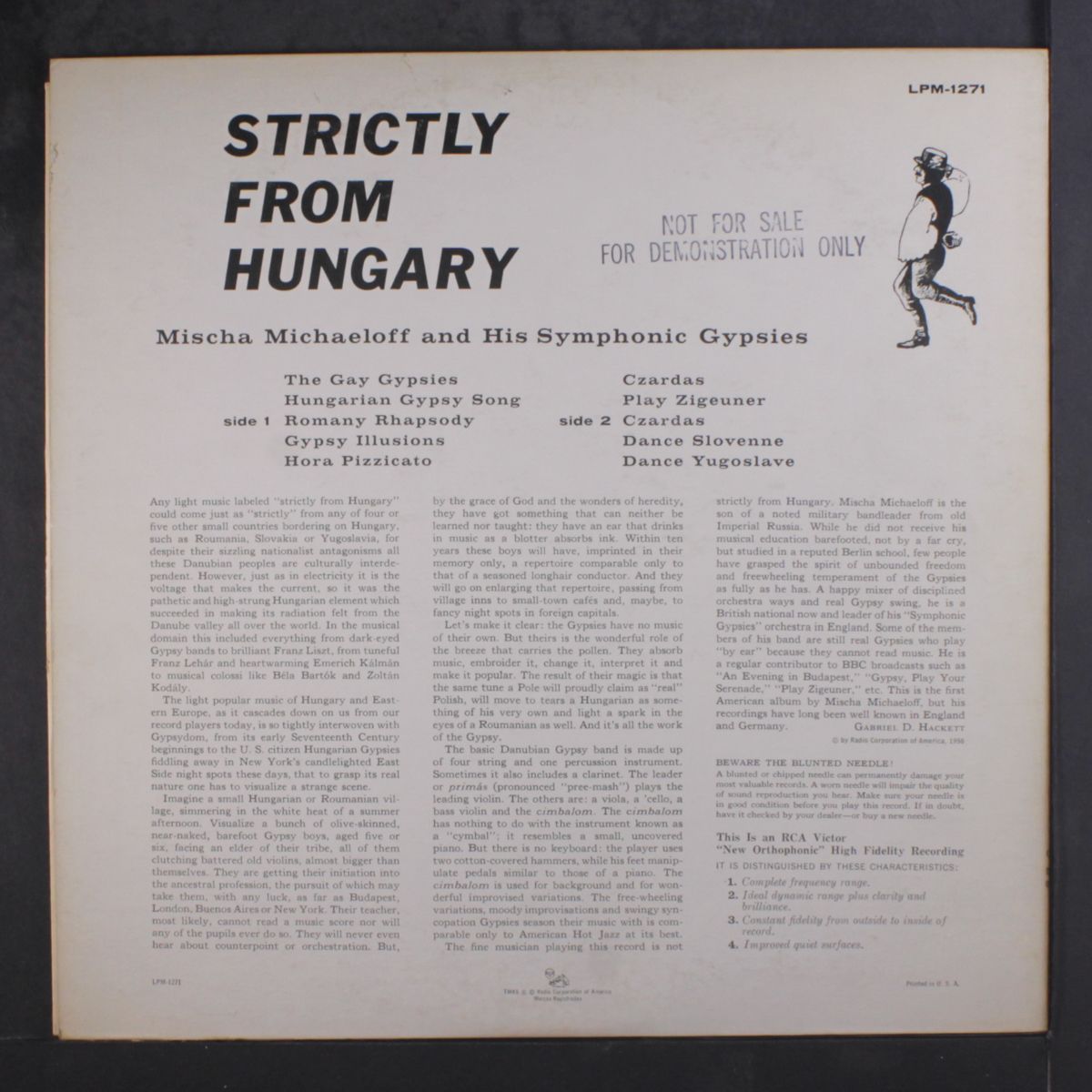 strictly from hungary by MISCHA MICHAELOFF