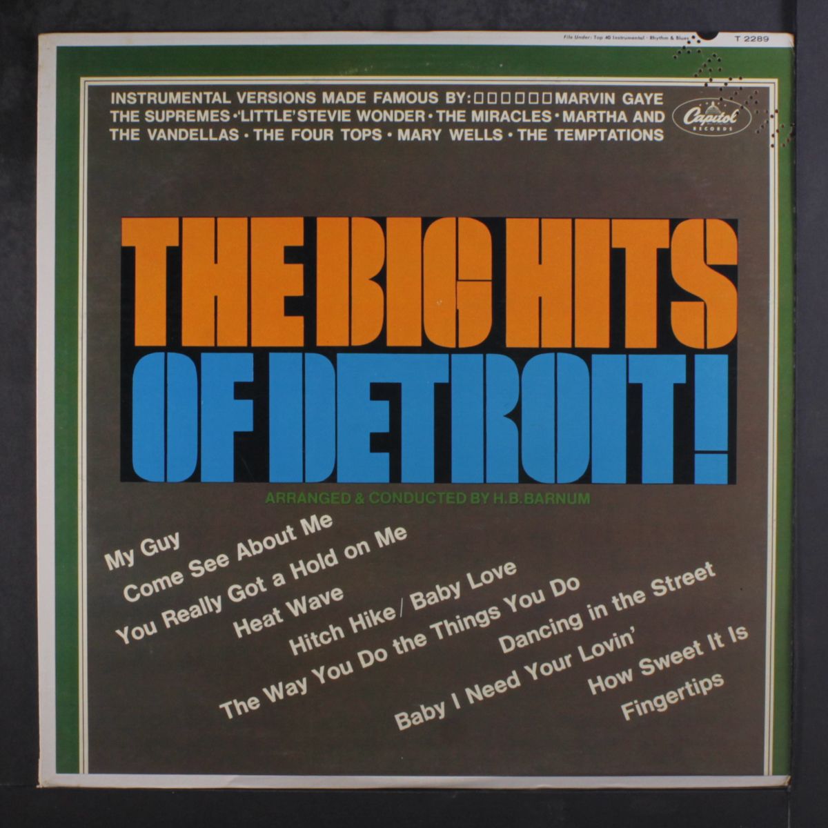 the big hits of detroit by H.B. BARNUM