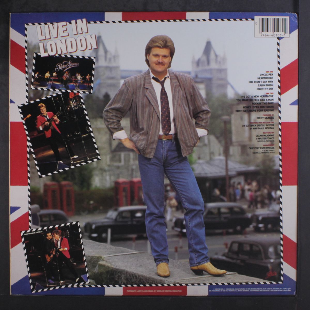live in london by RICKY SKAGGS