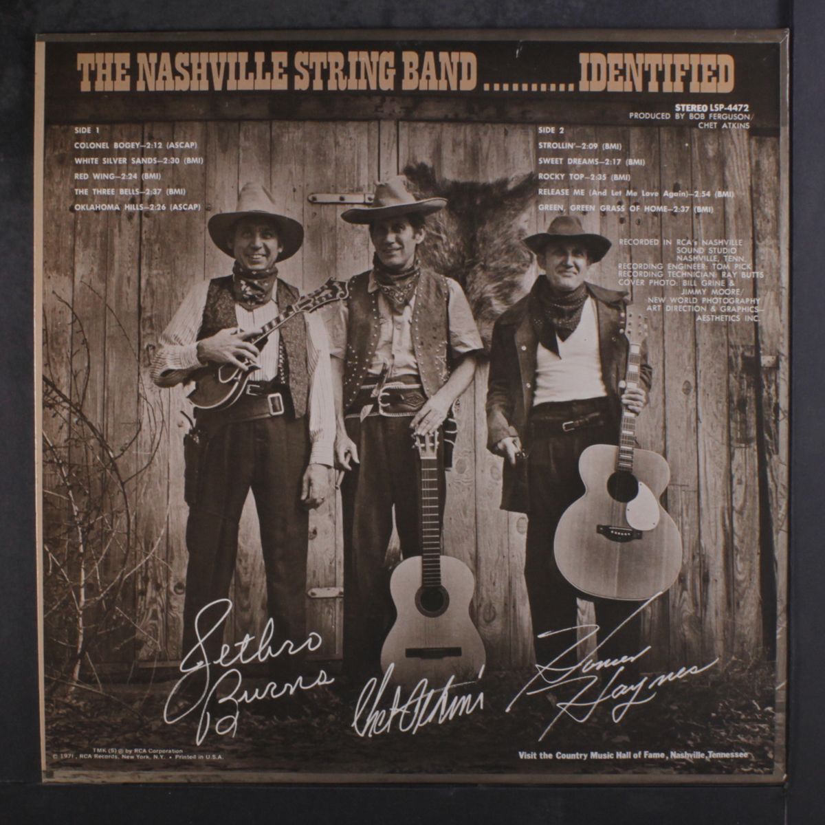 identified! by NASHVILLE STRING BAND