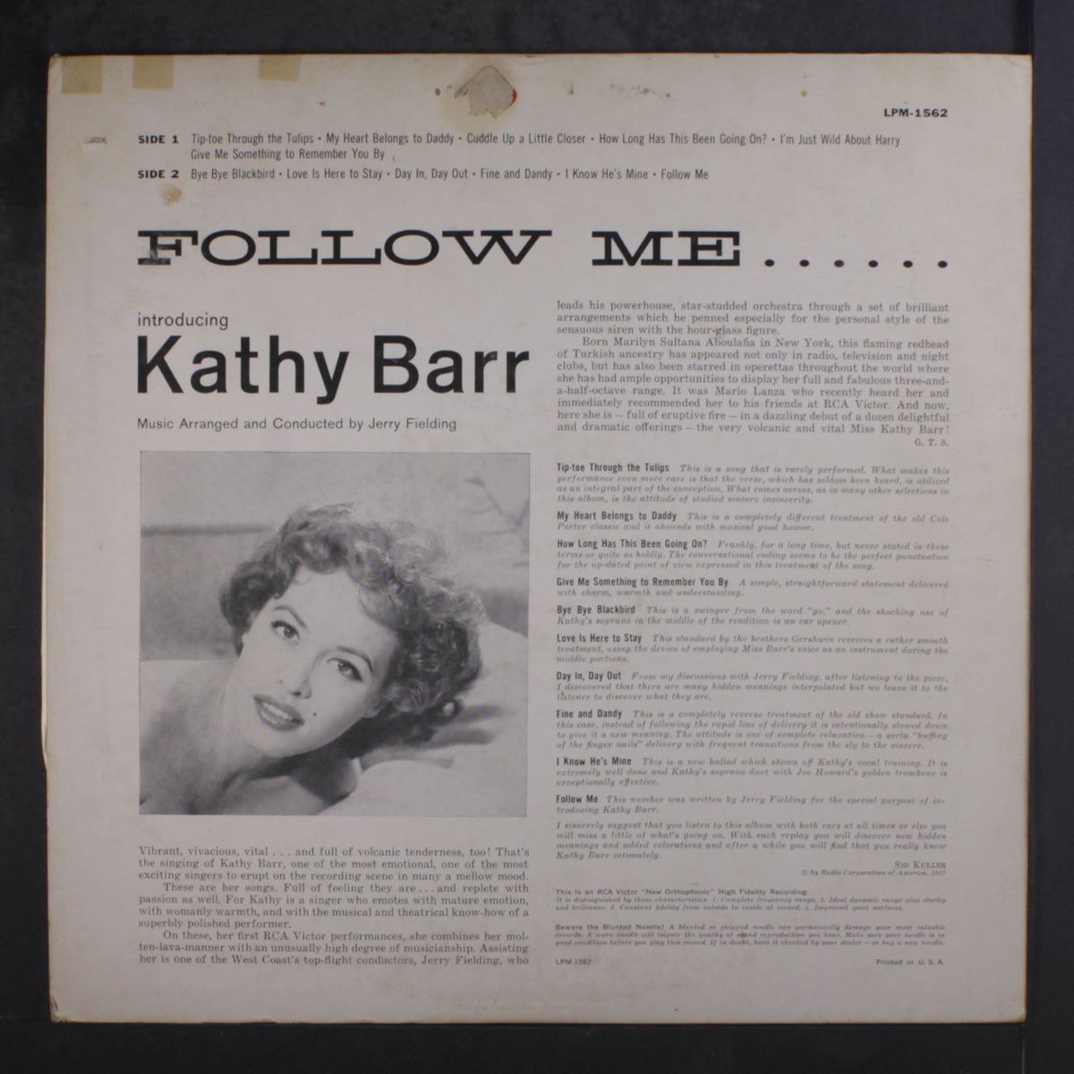 follow me by KATHY BARR