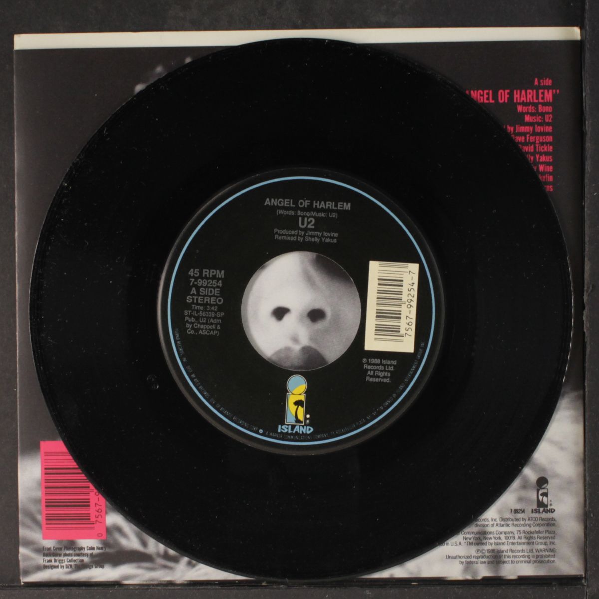 angel of harlem / a room at the heartbreak hotel by U2