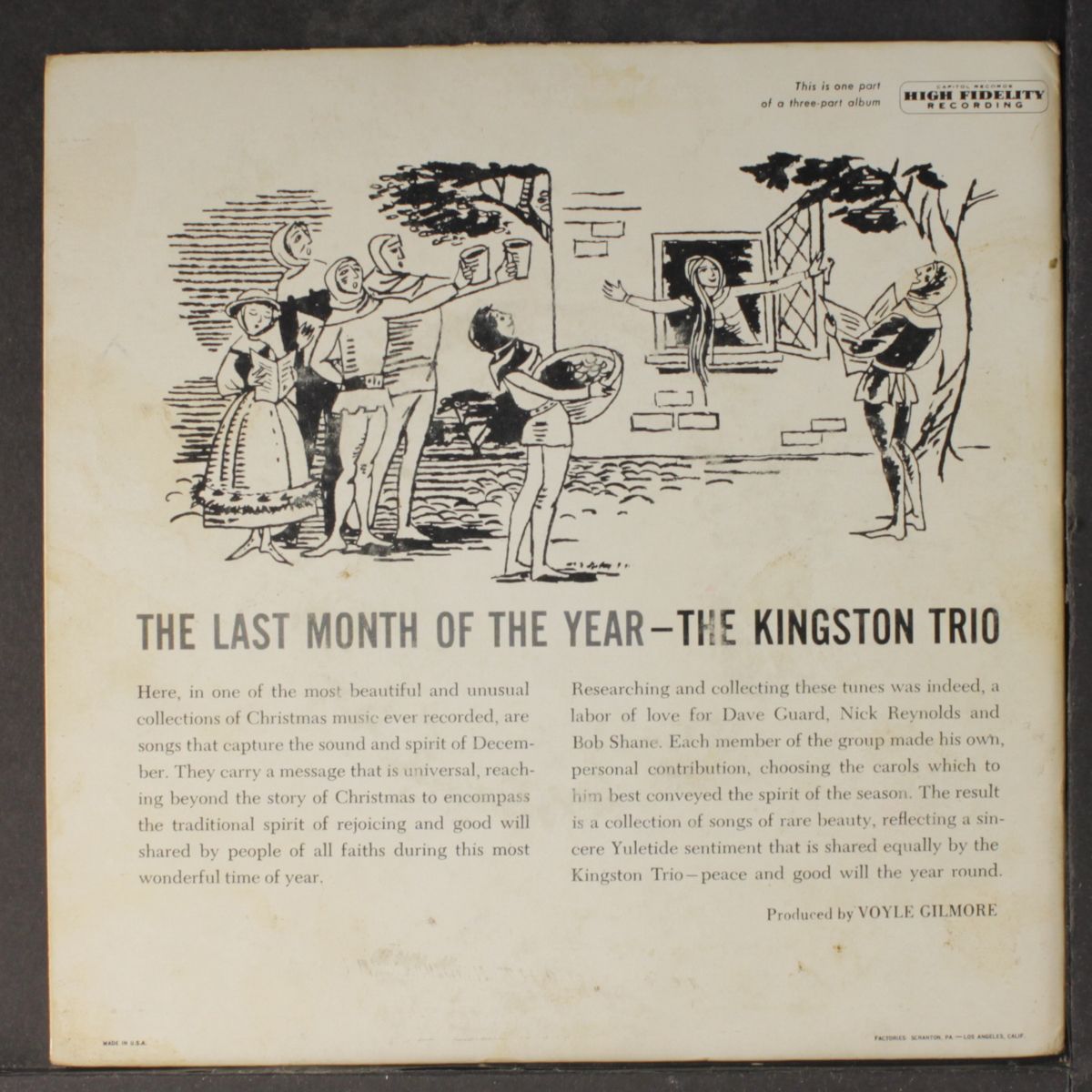 the last month of the year, part 2 by KINGSTON TRIO