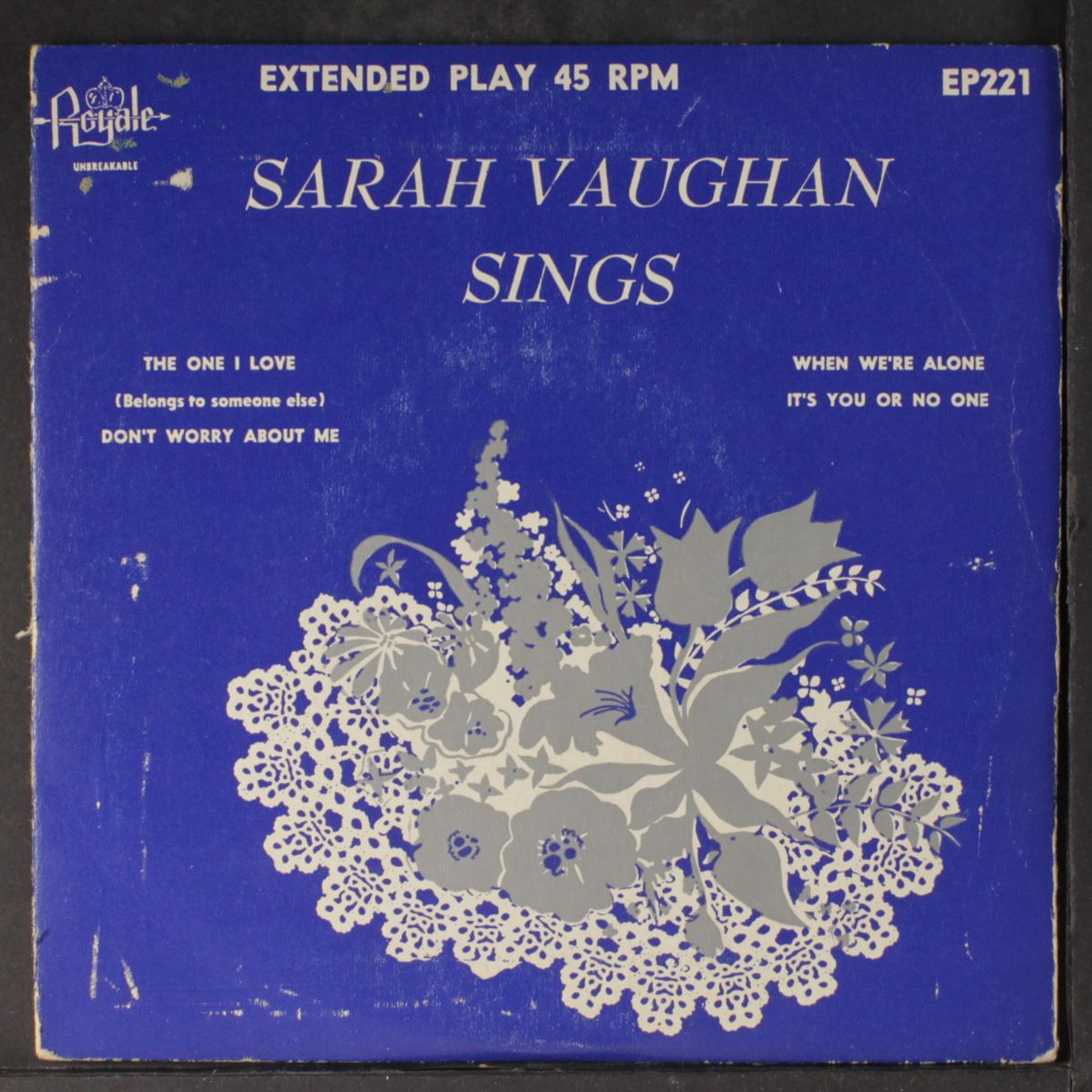 sings by SARAH VAUGHAN