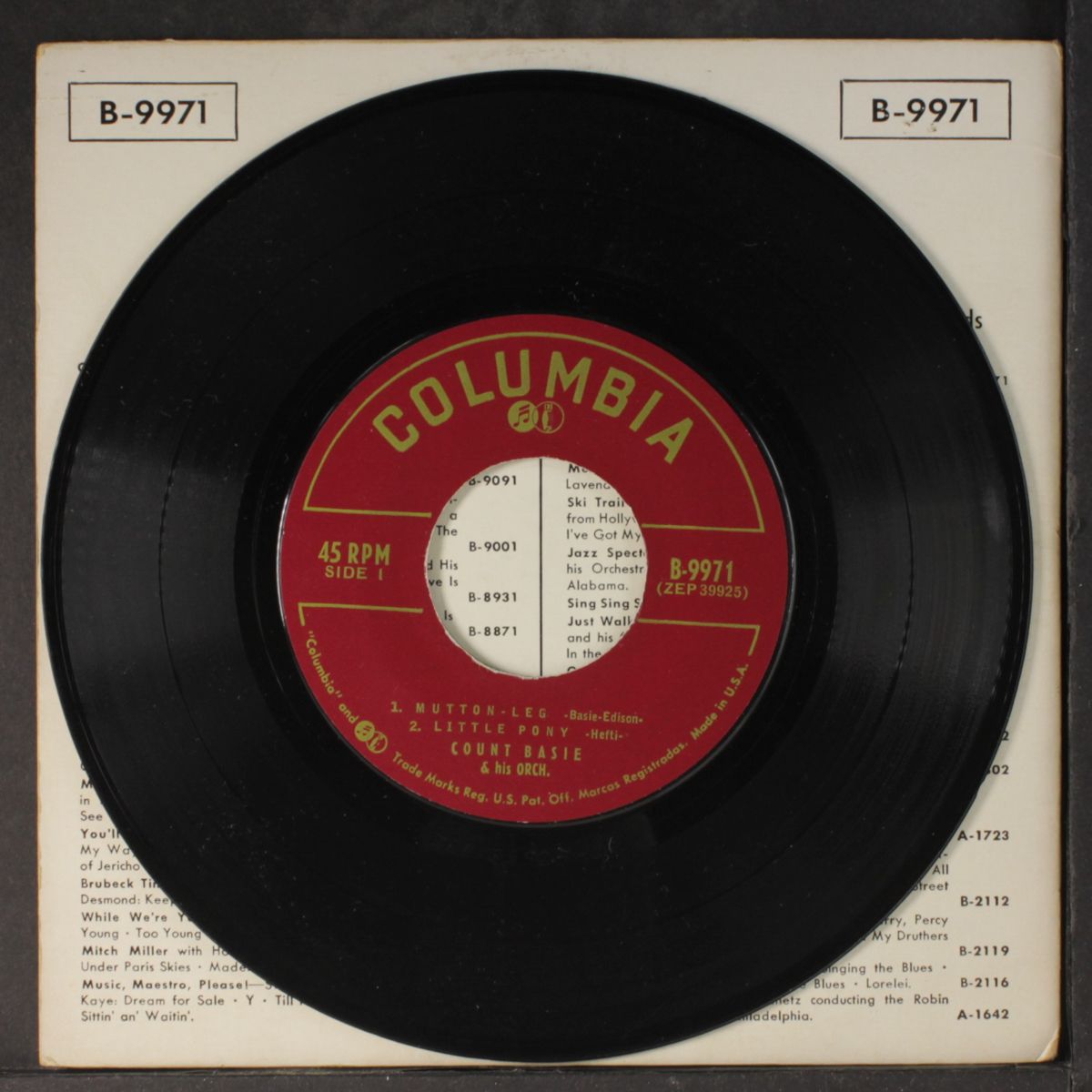 one o'clock jump by COUNT BASIE
