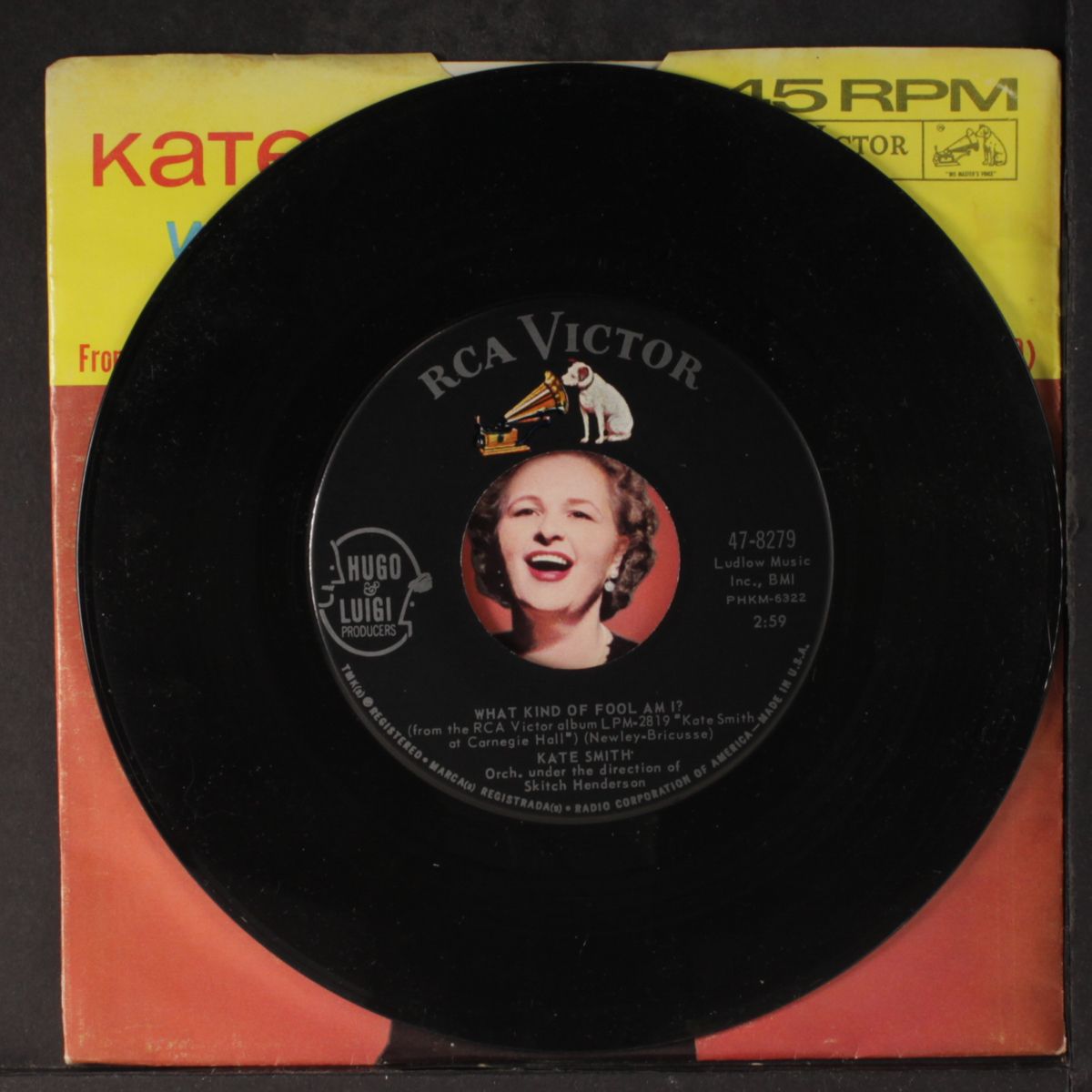 what kind of fool am i / as long as he needs me by KATE SMITH