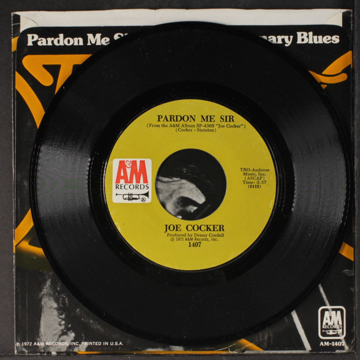 pardon me sir / st. james by JOE COCKER