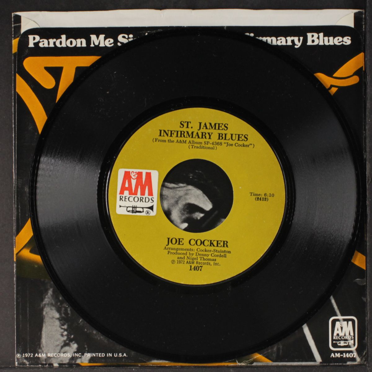 pardon me sir / st. james by JOE COCKER
