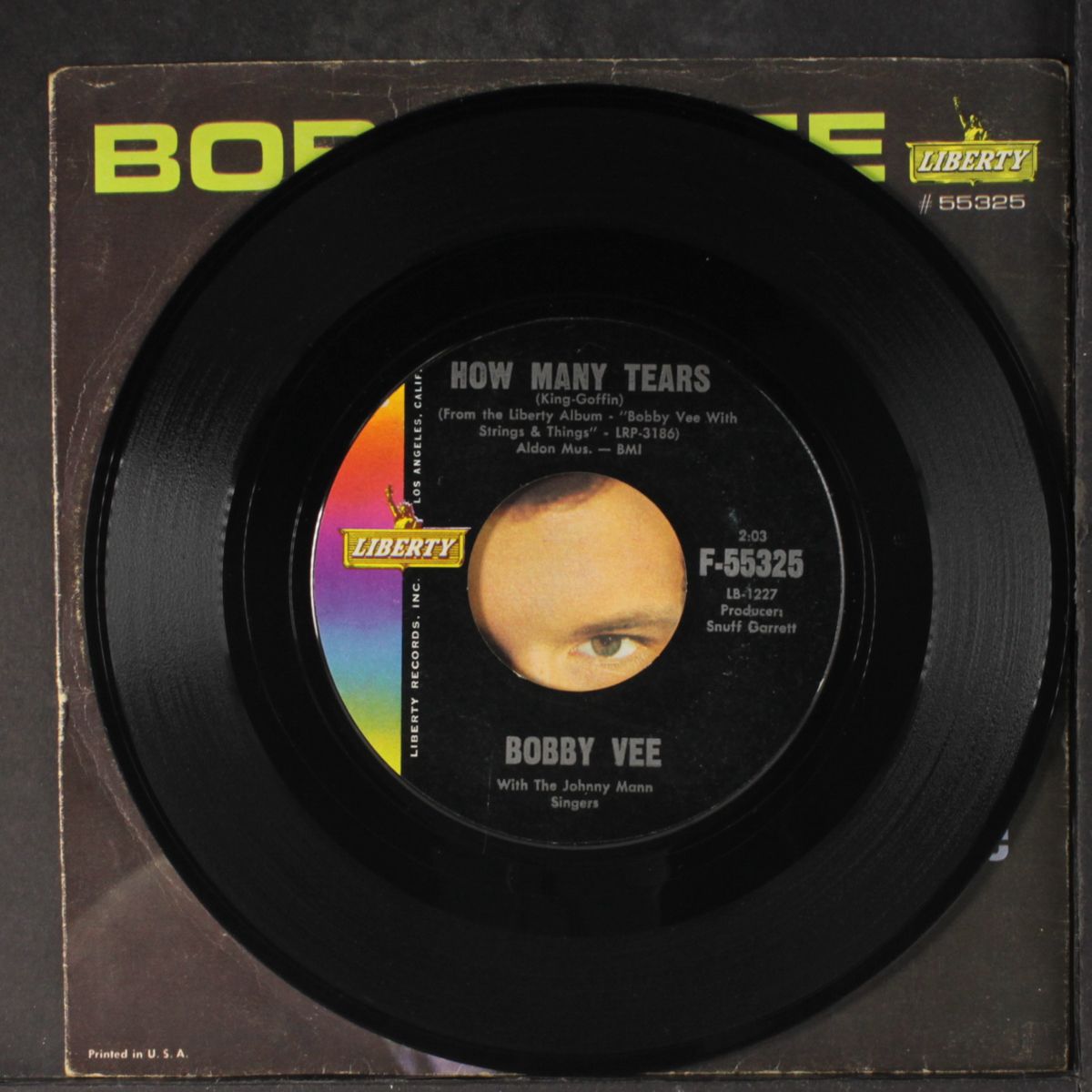how many tears / baby face by BOBBY VEE