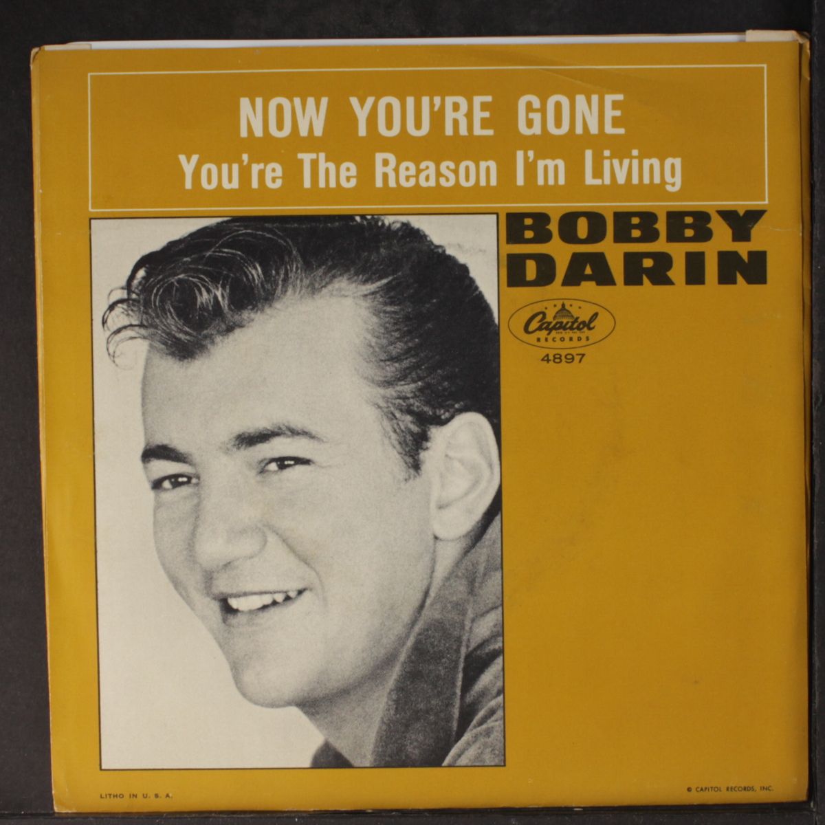 you're the reason i'm living / now you're gone by BOBBY DARIN